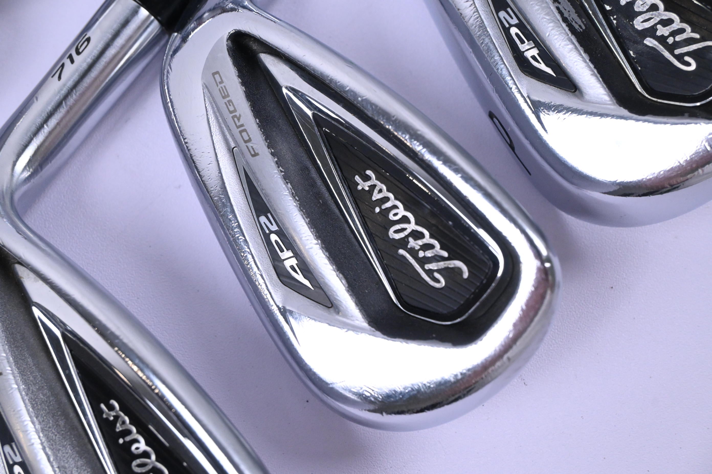 Titleist 716 AP2 Irons / 5-PW / Stiff Flex KBS Tour Shafts