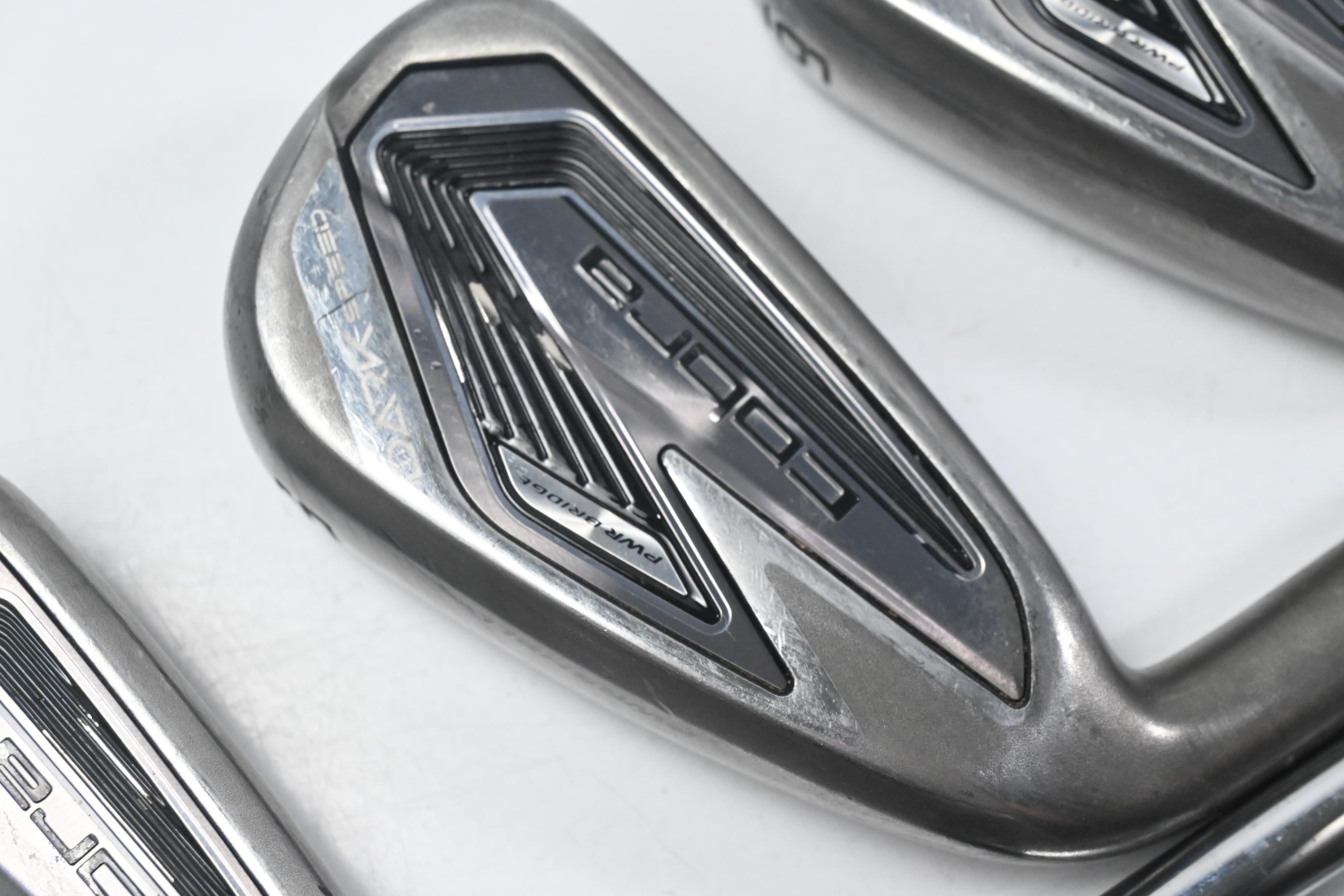 Left Hand Cobra Darkspeed Irons / 4-PW / Regular Flex Cobra Shafts