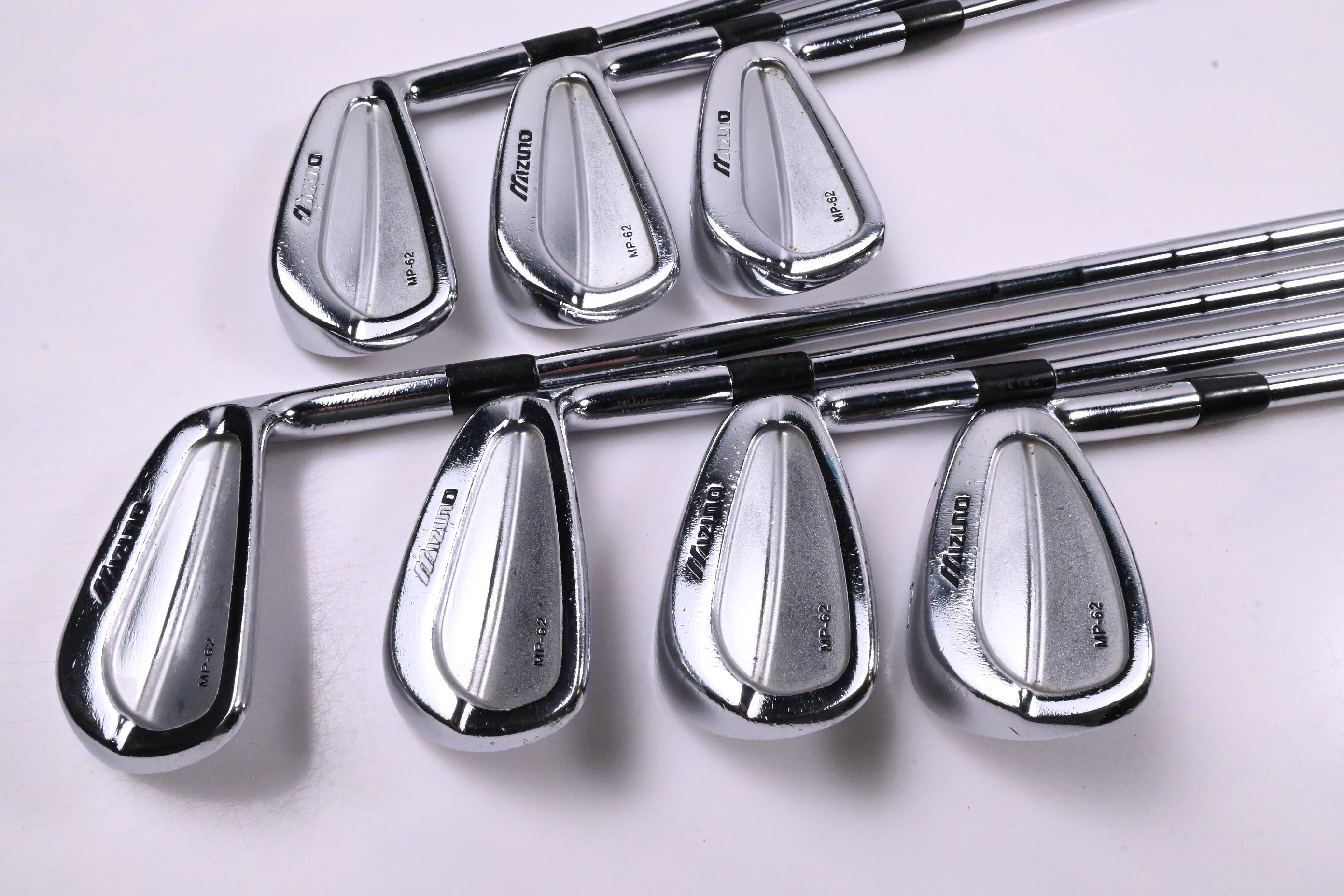Mizuno MP-62 Irons / 4-PW / Stiff Flex KBS Tour Shafts