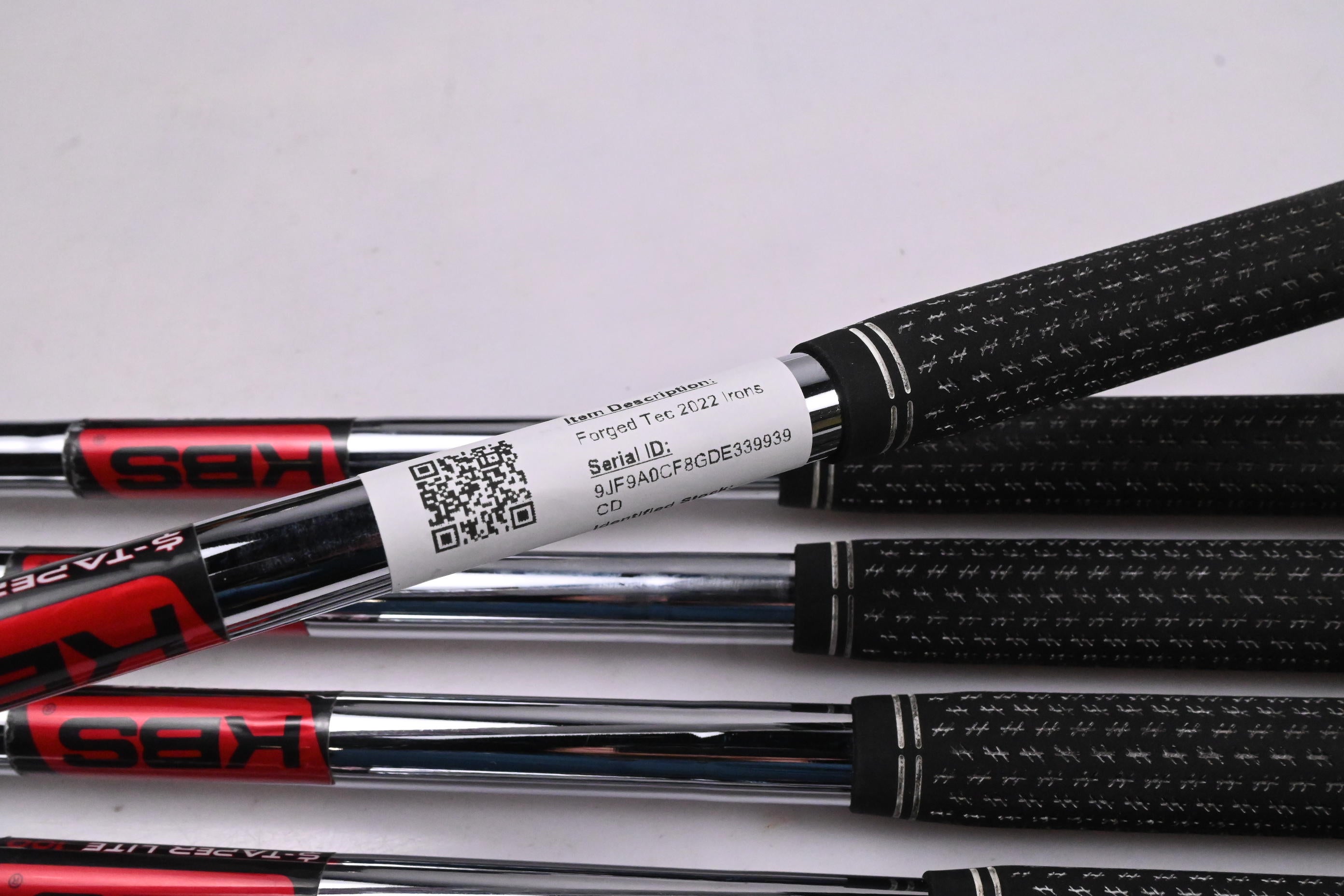 Cobra Forged Tec 2022 Irons / 4-PW / Stiff Flex KBS $-Taper Lite 100 Shafts