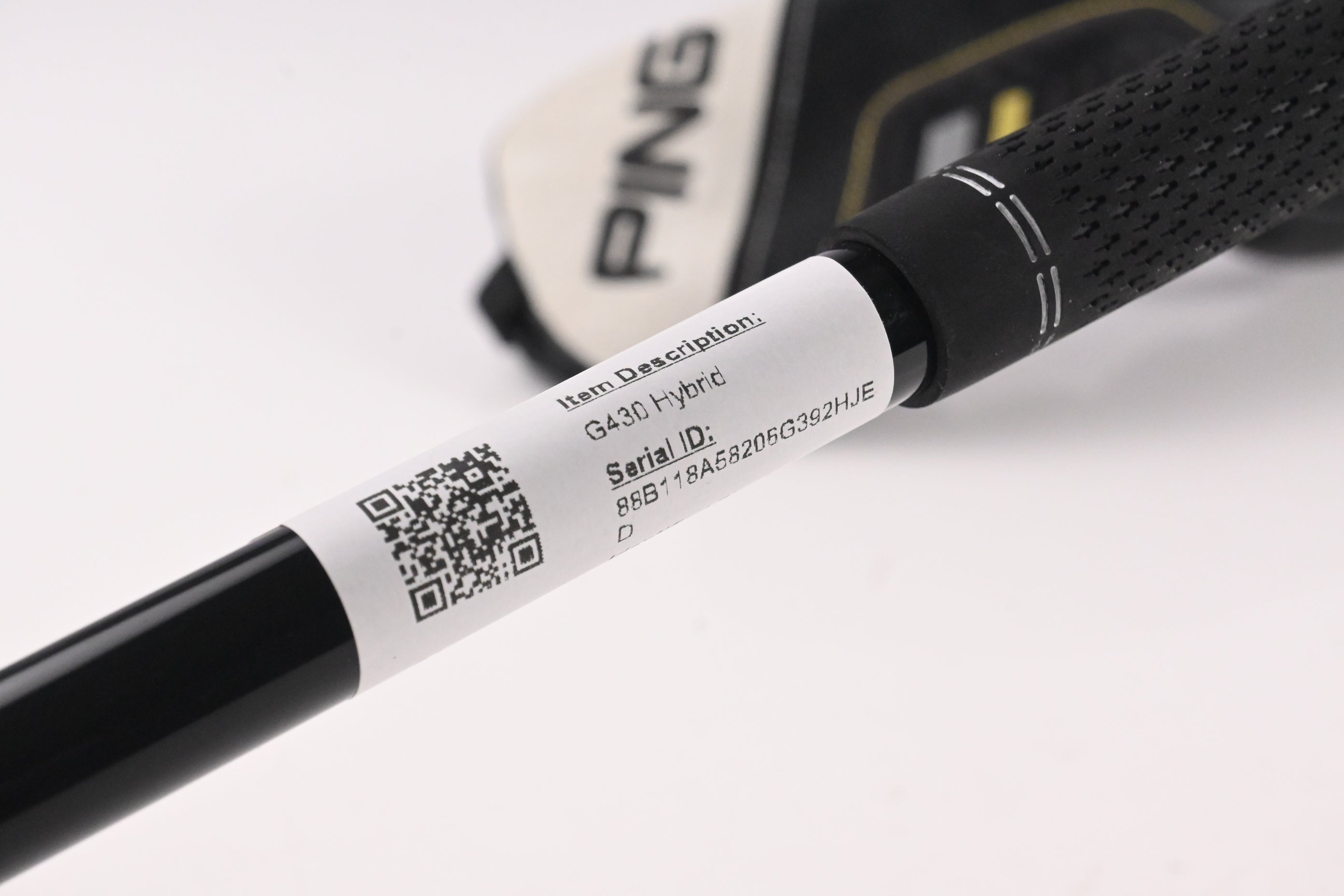 Ping G430 #3 Hybrid / 19 Degree / Regular Flex Ping Alta CB Black 70 Shaft