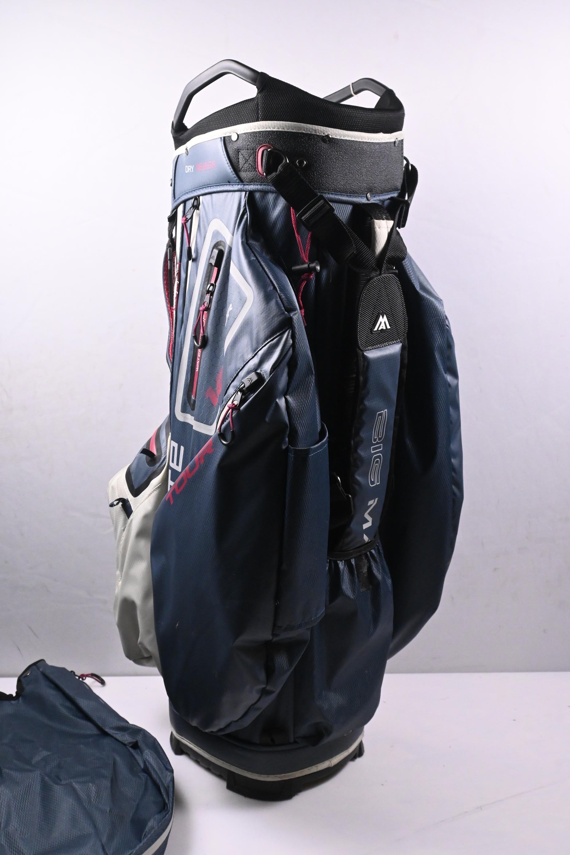 Big Max 14.0 Tour Cart Bag / 14-Way Divider / Blue, Grey