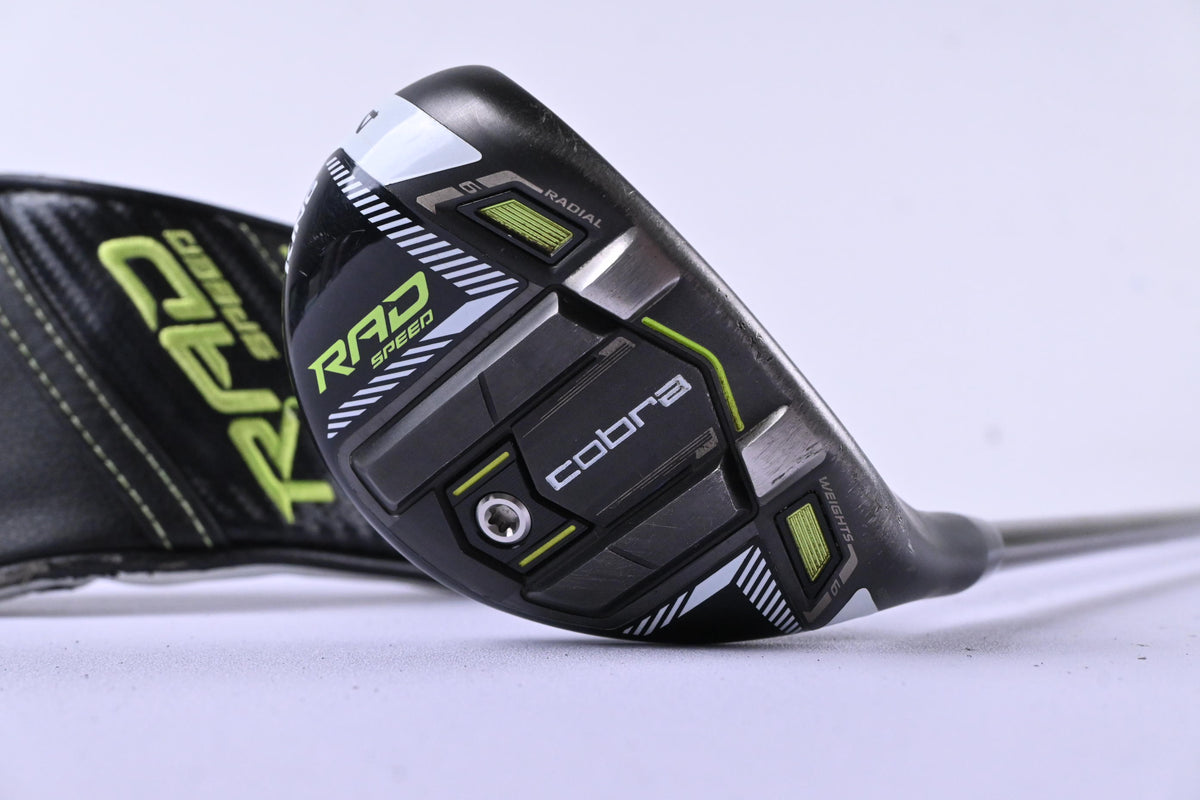 Cobra King Radspeed #4 Hybrid / 21 Degree / Regular Flex UST Recoil ESX 480 Shaft