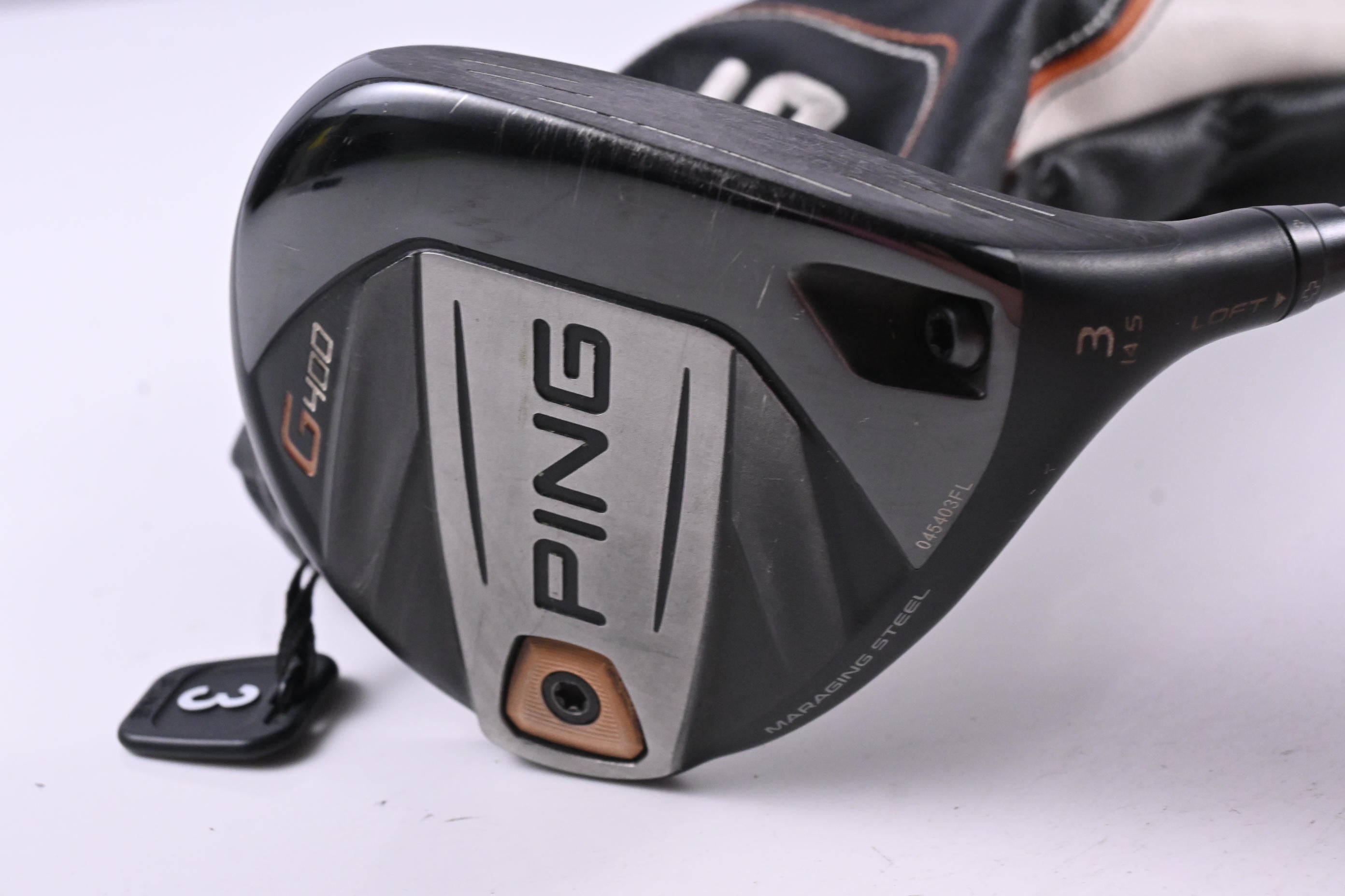 Ping G400 #3 Wood / 14.5 Degree / Regular Flex Ping Alta CB 65 Shaft