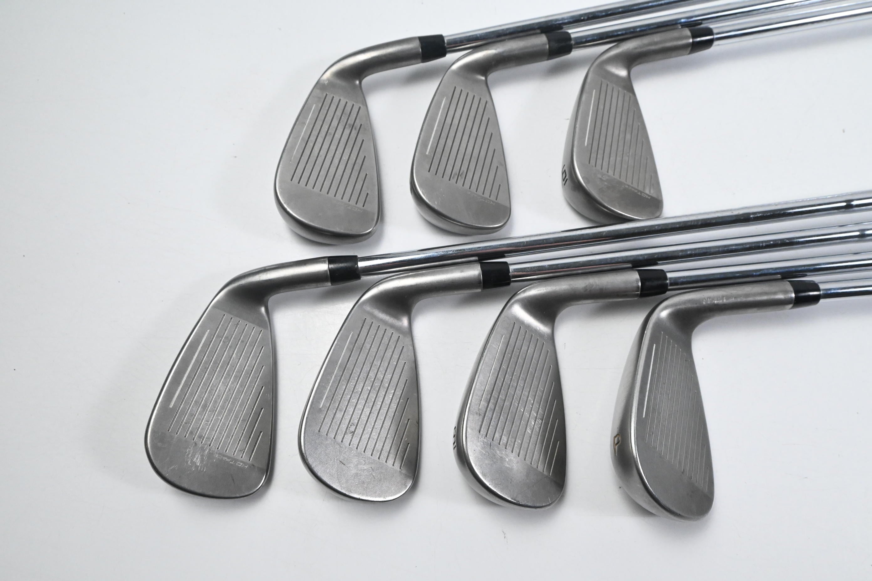 Left Hand Cobra Darkspeed Irons / 4-PW / Regular Flex Cobra Shafts
