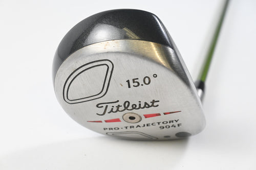 Titleist 904 F #3 Wood / 15 Degree / Stiff Flex Aldila NV 2KXV 75 Shaft