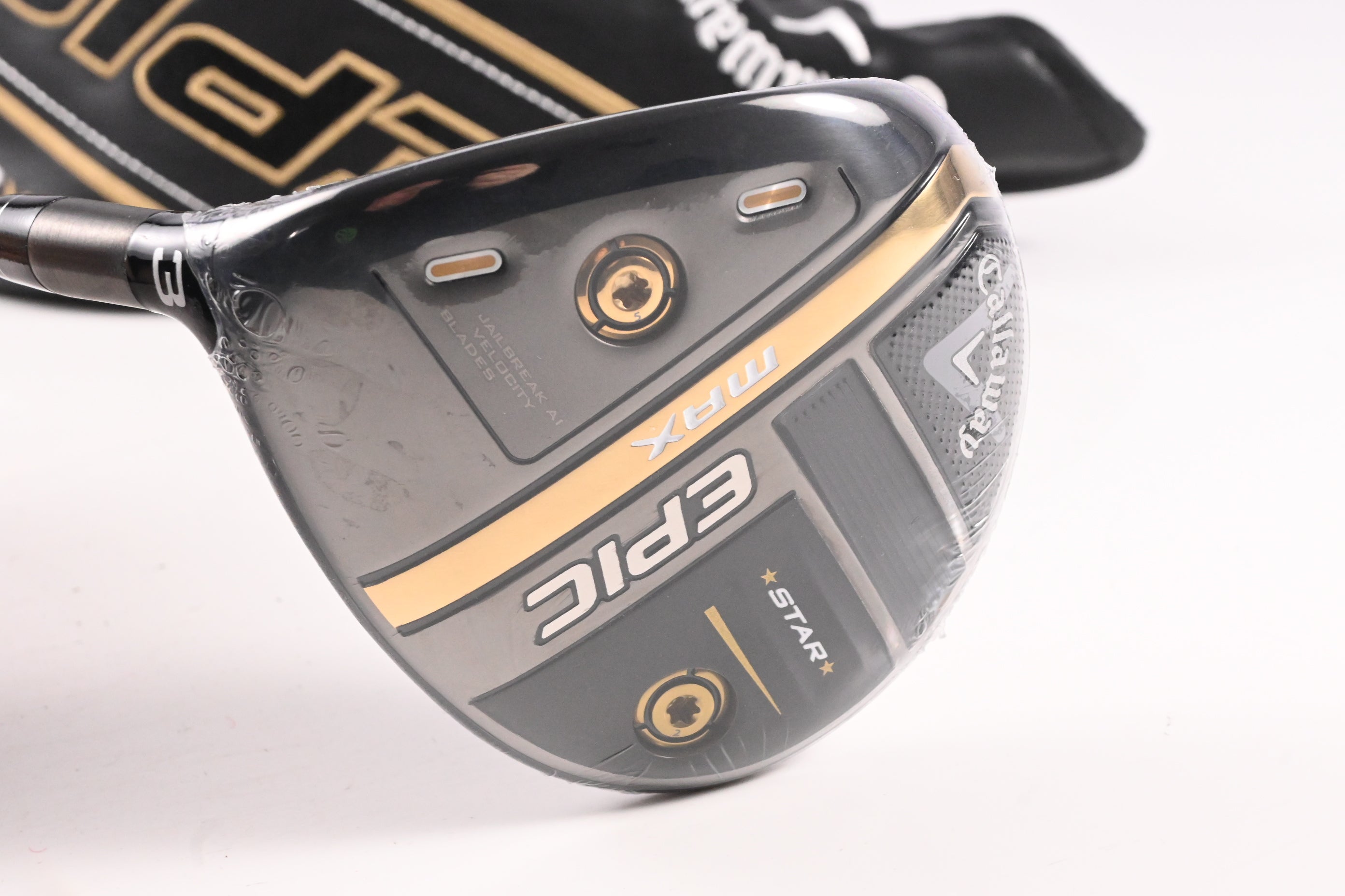 Left Hand Callaway Epic Max Star #3 Wood / 15 Degree / Regular Flex Kai'li Red