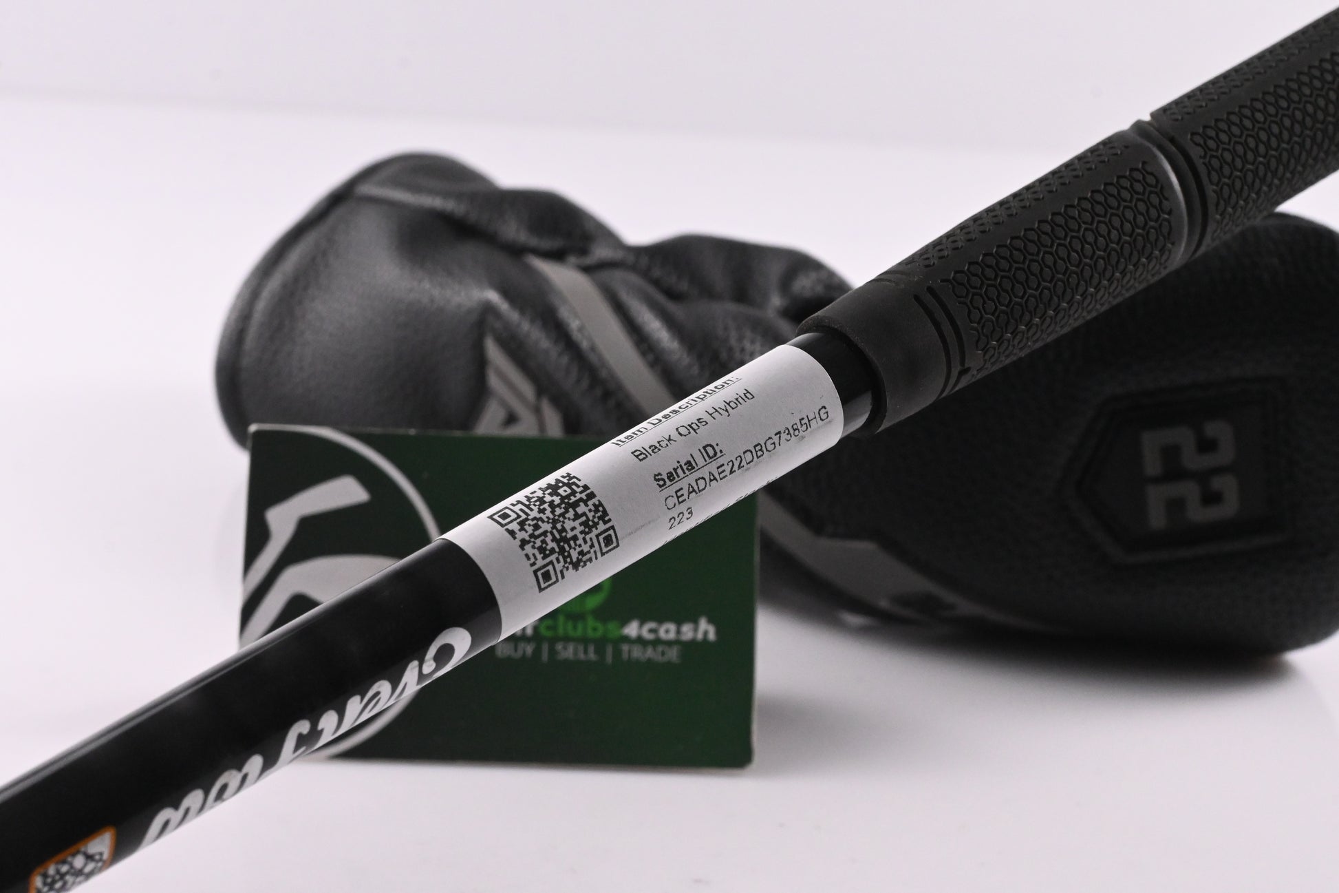 PXG 0311 Black Ops #4 Hybrid / 22 Degree / Stiff Flex Evenflow Riptide 80 Shaft