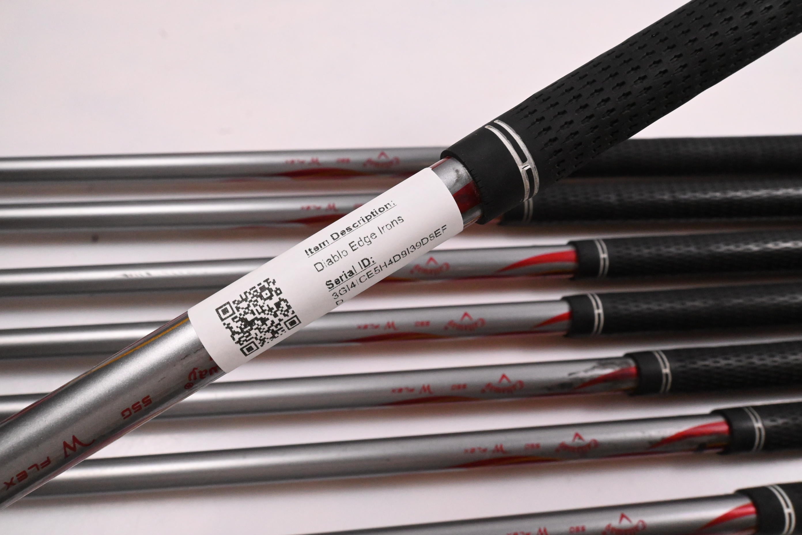 Ladies Callaway Diablo Edge Irons / 4-PW+SW / Ladies Flex Callaway 55 Shafts