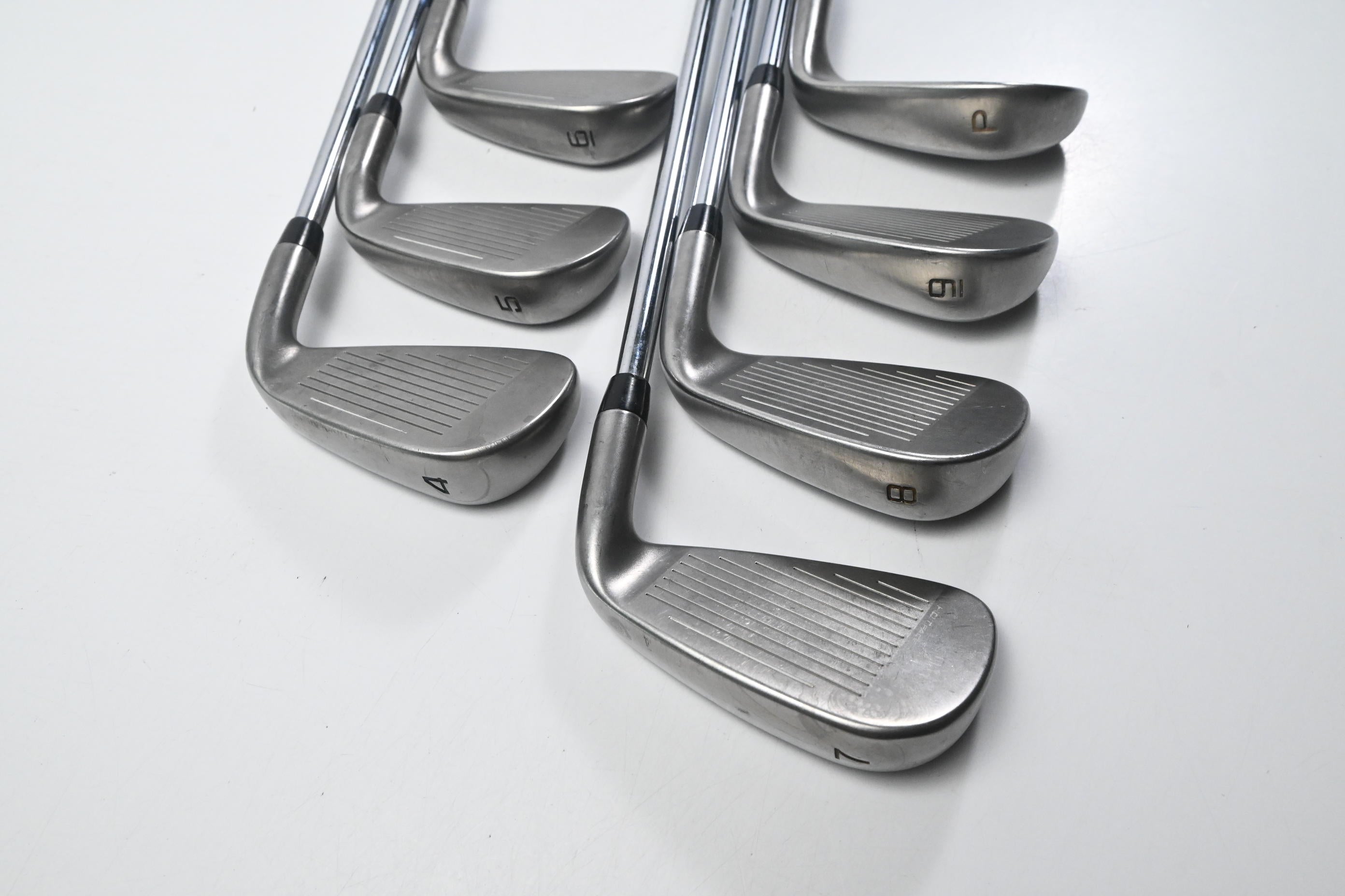 Left Hand Cobra Darkspeed Irons / 4-PW / Regular Flex Cobra Shafts
