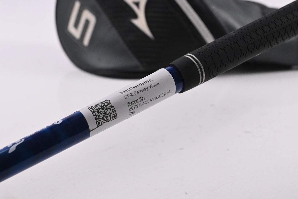Mizuno ST-Z #5 Wood / 18 Degree / Senior Flex Evenflow Riptide CB 50 Shaft