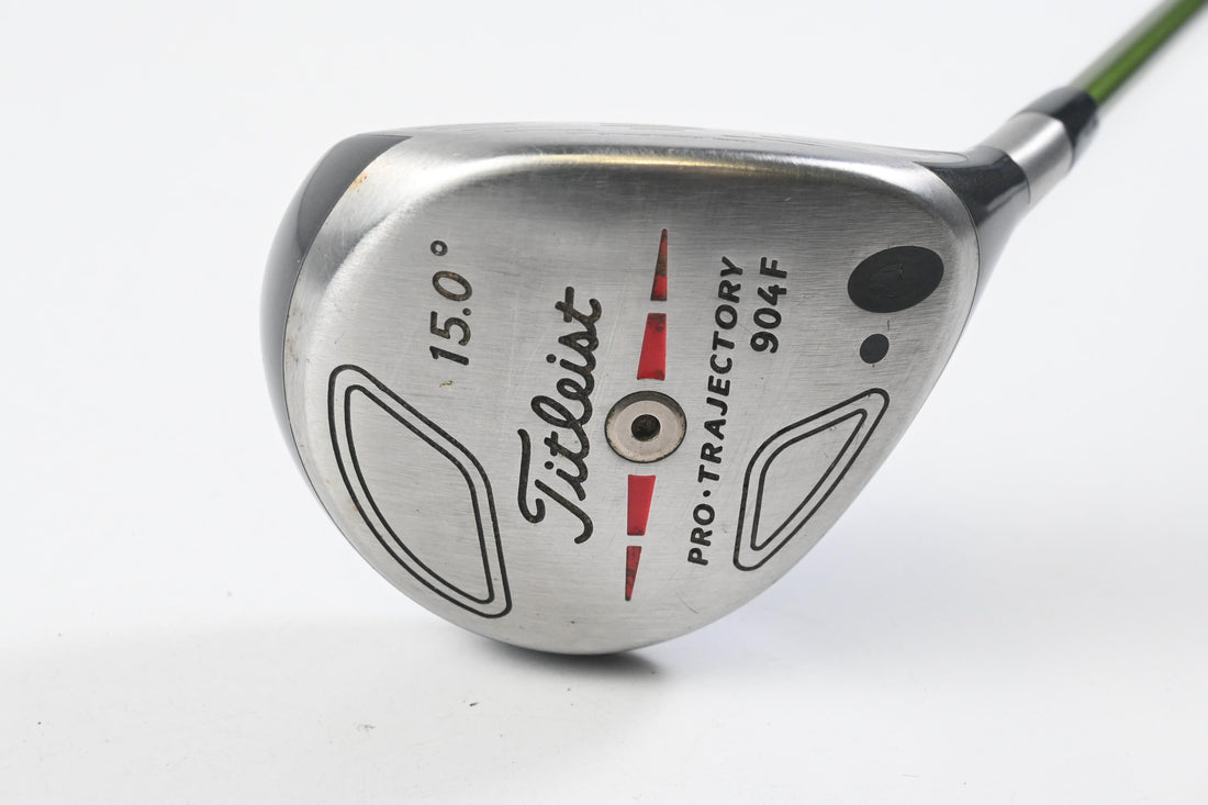 Titleist 904 F #3 Wood / 15 Degree / Stiff Flex Aldila NV 2KXV 75 Shaft