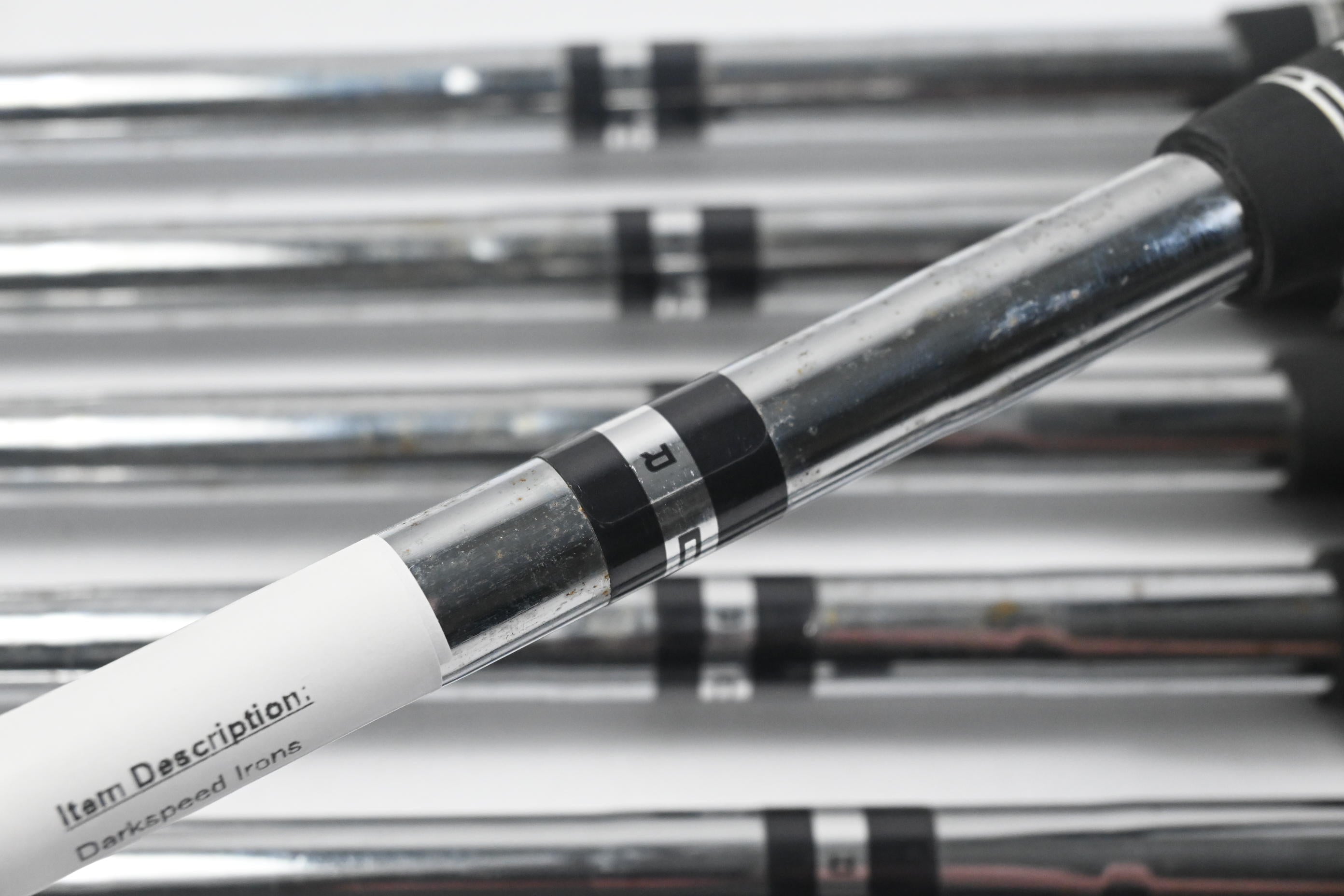Left Hand Cobra Darkspeed Irons / 4-PW / Regular Flex Cobra Shafts
