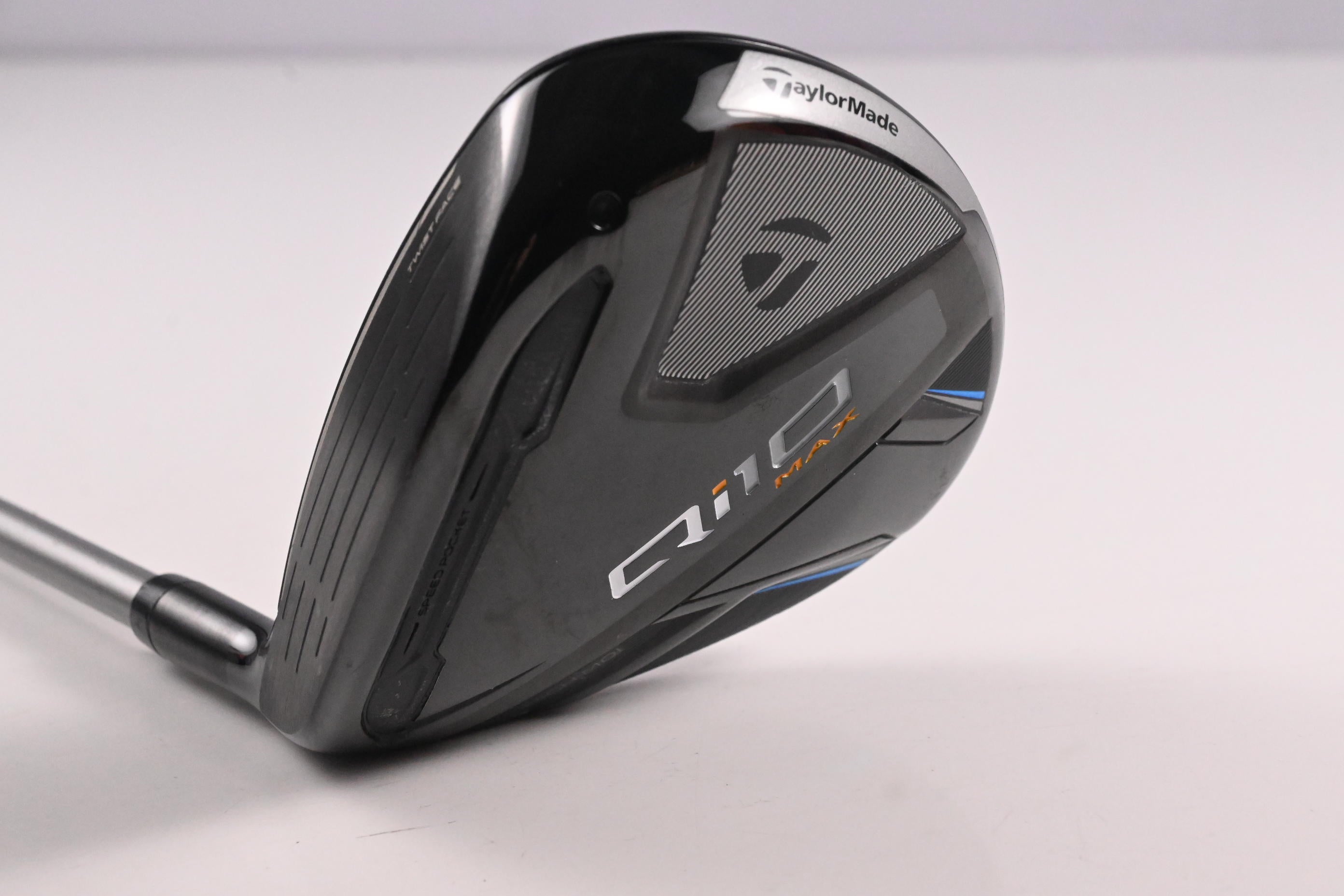 Left Hand Taylormade Qi10 Max #5 Wood / 19 Degree / Senior Flex Speeder NX 50