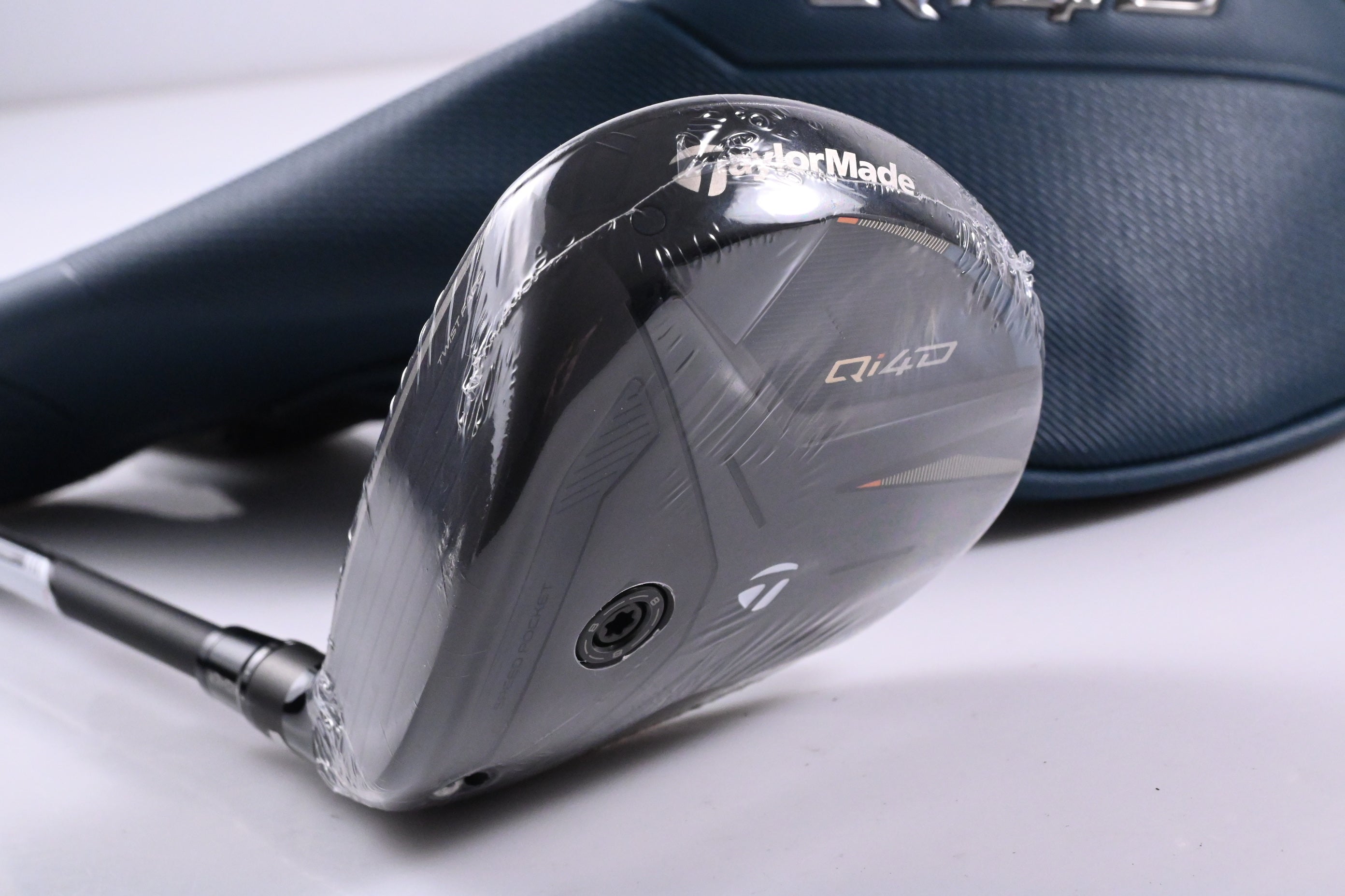 Left Hand Taylormade Qi4D #3 Wood / 15 Degree / Stiff Flex REAX 65 Shaft