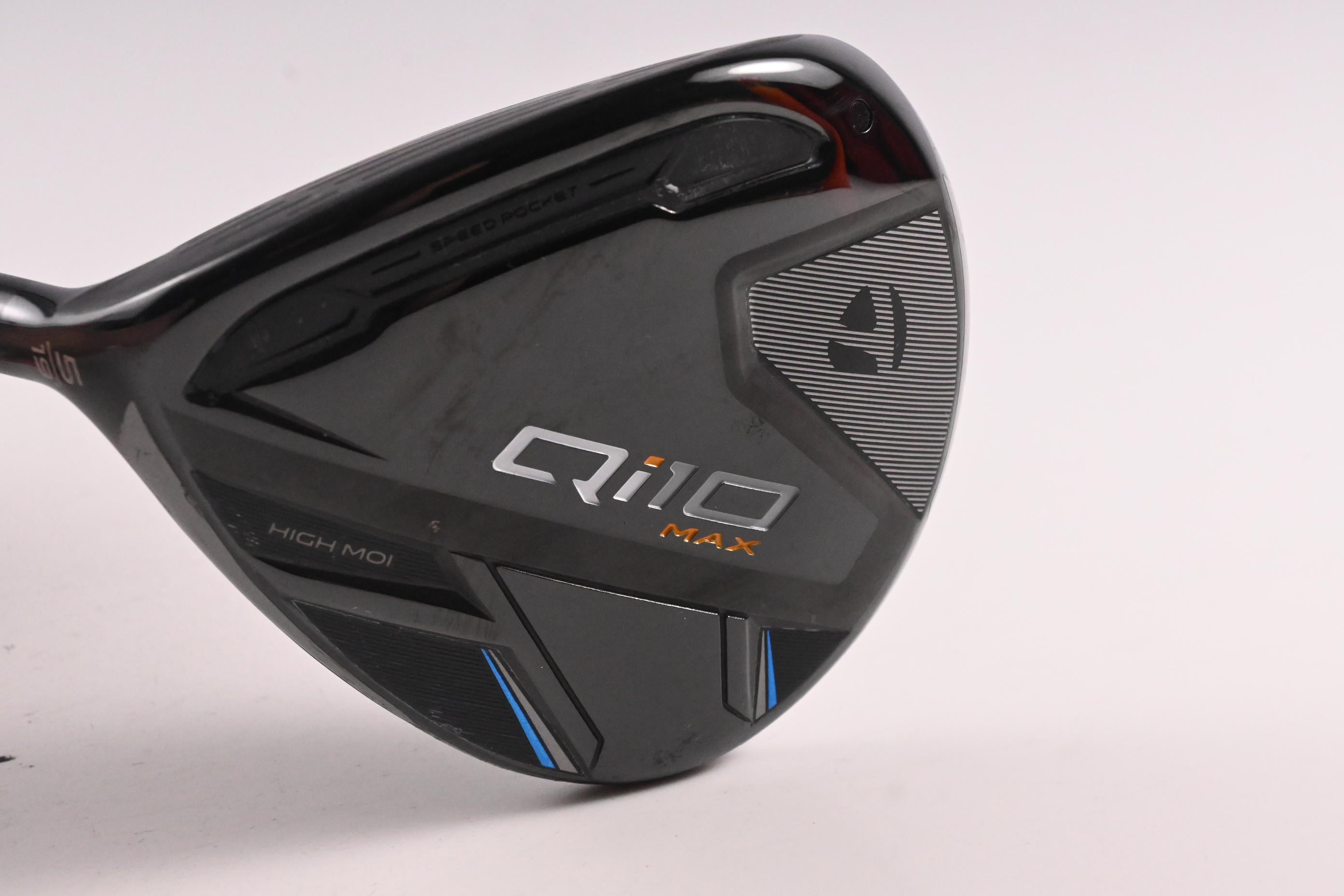 Left Hand Taylormade Qi10 Max #5 Wood / 19 Degree / Senior Flex Speeder NX 50
