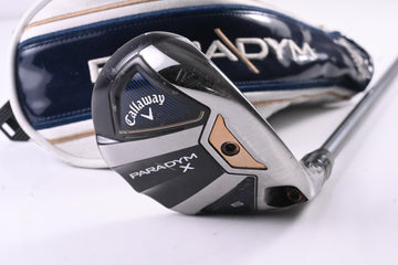 Callaway Paradym X #6 Hybrid / 27 Degree / Regular Flex HZRDUS GEN4 Silver 65