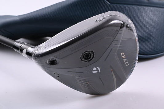 Left Hand Taylormade Qi4D #3 Wood / 15 Degree / Stiff Flex REAX 65 Shaft