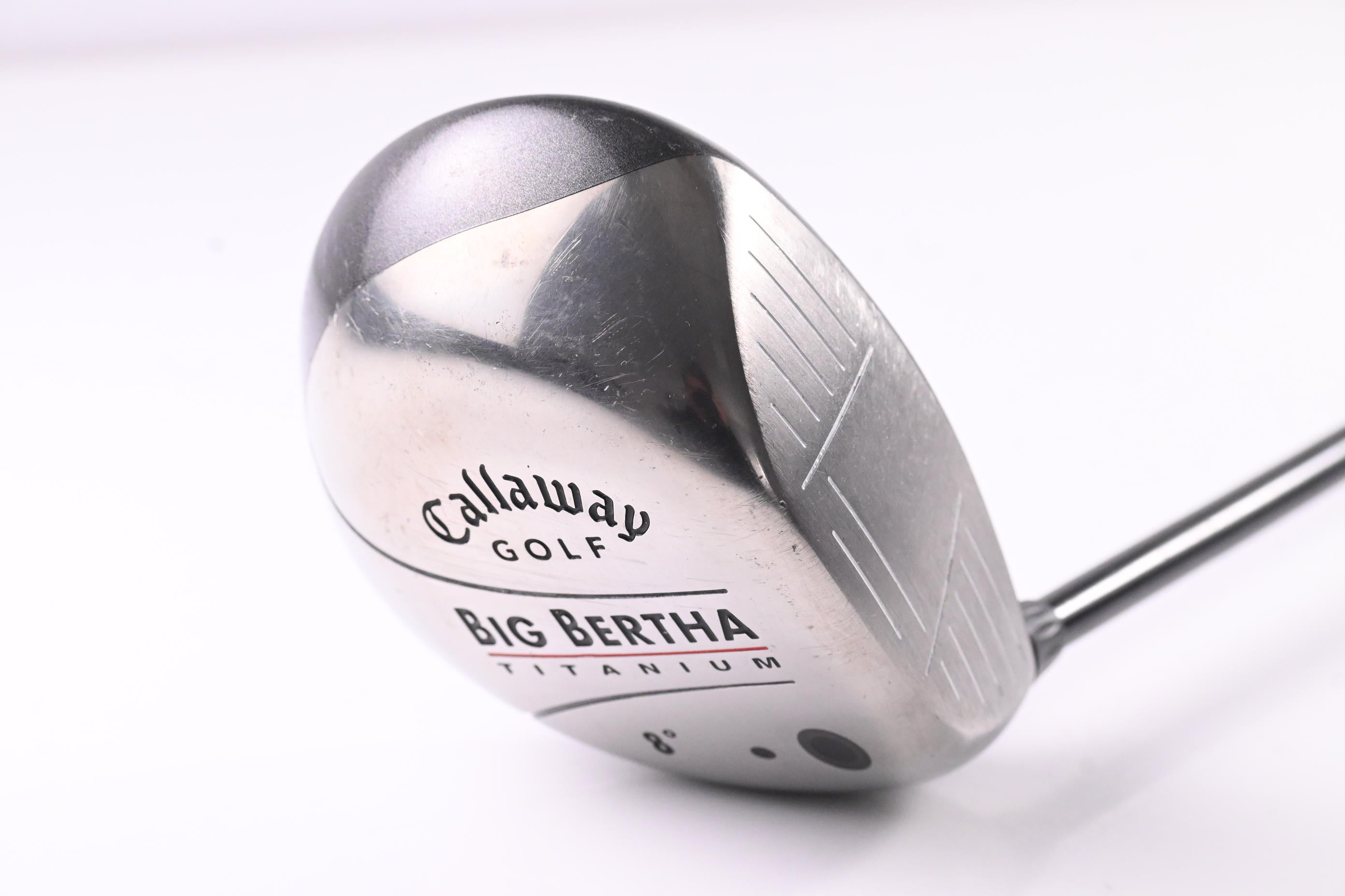 Callaway Big Bertha Titanium Driver / 8 Degree / Stiff Flex Callaway RCH 65