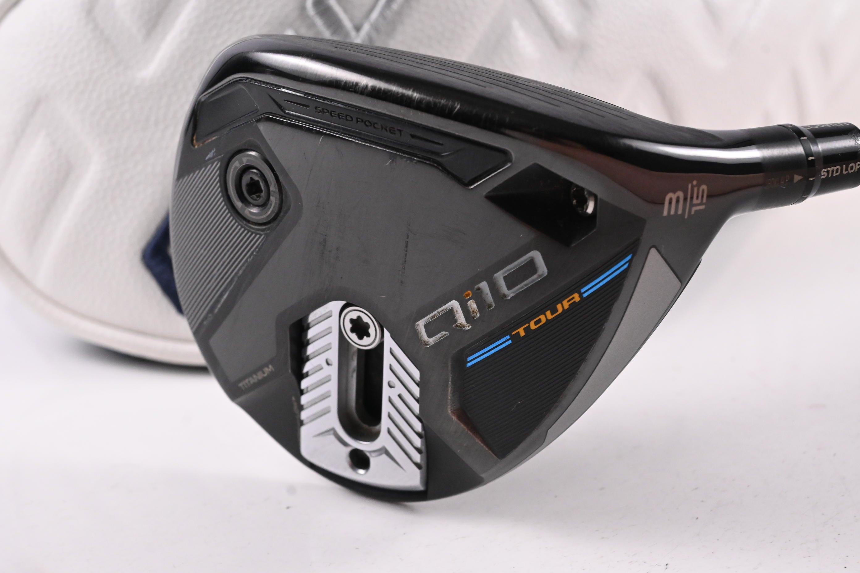 Taylormade Qi10 Tour #3 Wood / 15 Degree / Stiff Flex HZRDUS Silver 60 Shaft