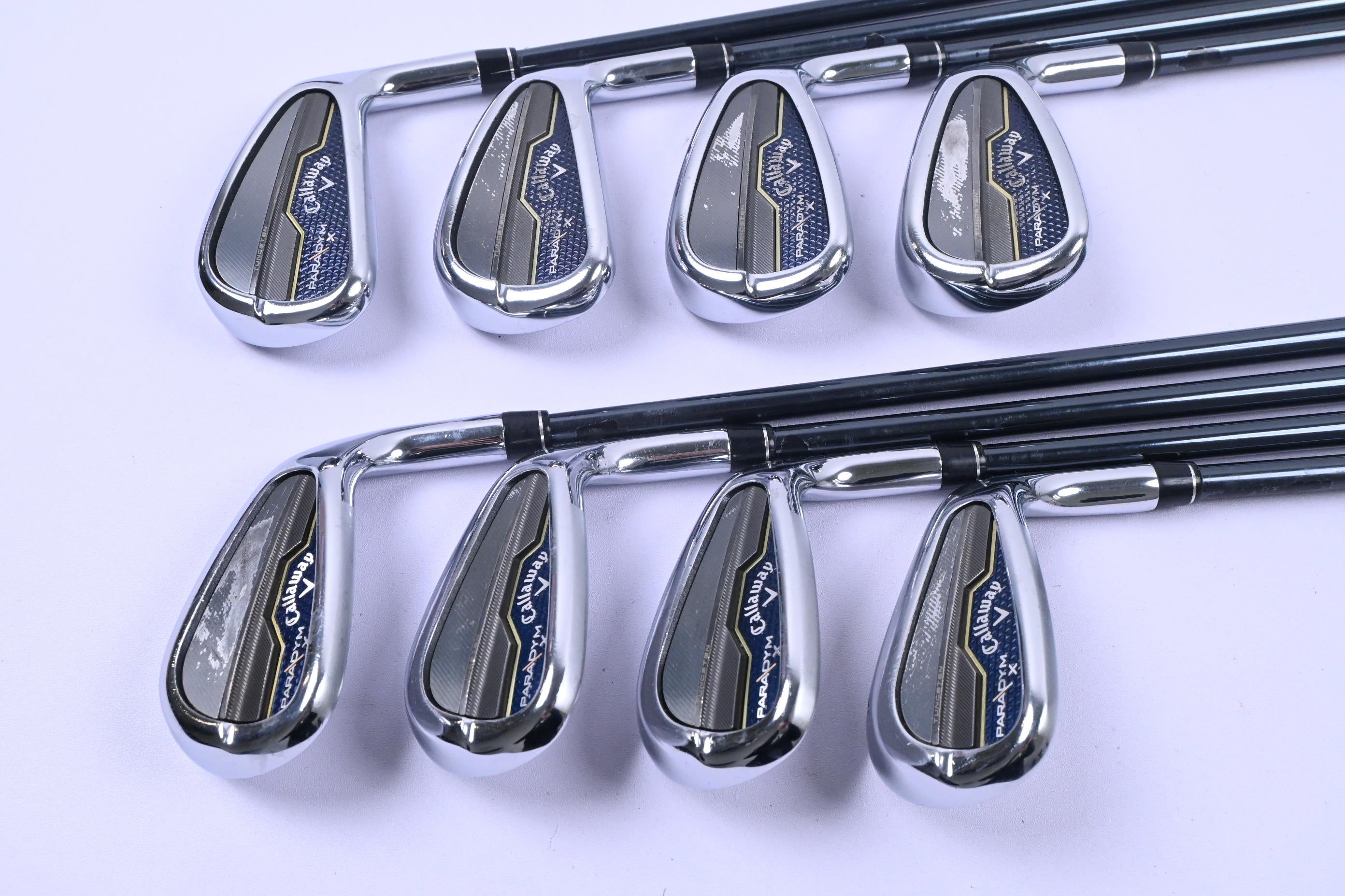Callaway Paradym X Irons / 6-PW+AW+51+56 / Senior Flex Recoil DART 65 Shafts