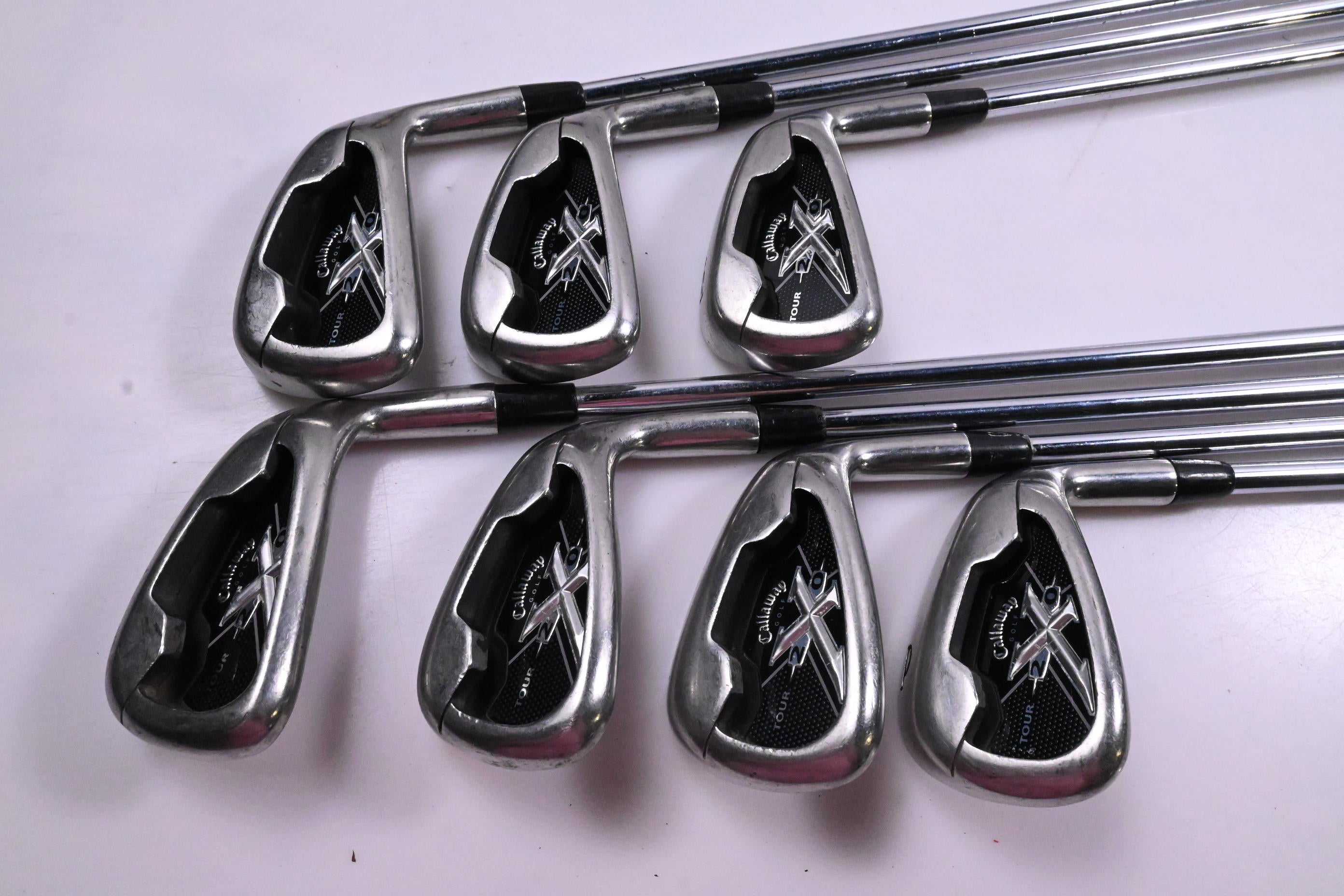 Callaway X-20 Tour Irons / 4-PW / Regular Flex Project X Flighted Shafts