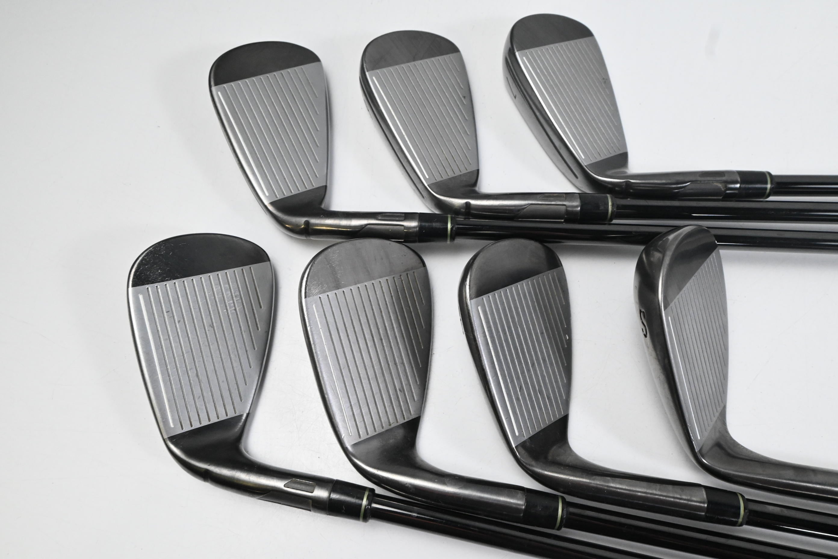 Taylormade Qi Gunmetal Edition Irons / 5-PW+SW / Regular Flex KBS MAX MT 85