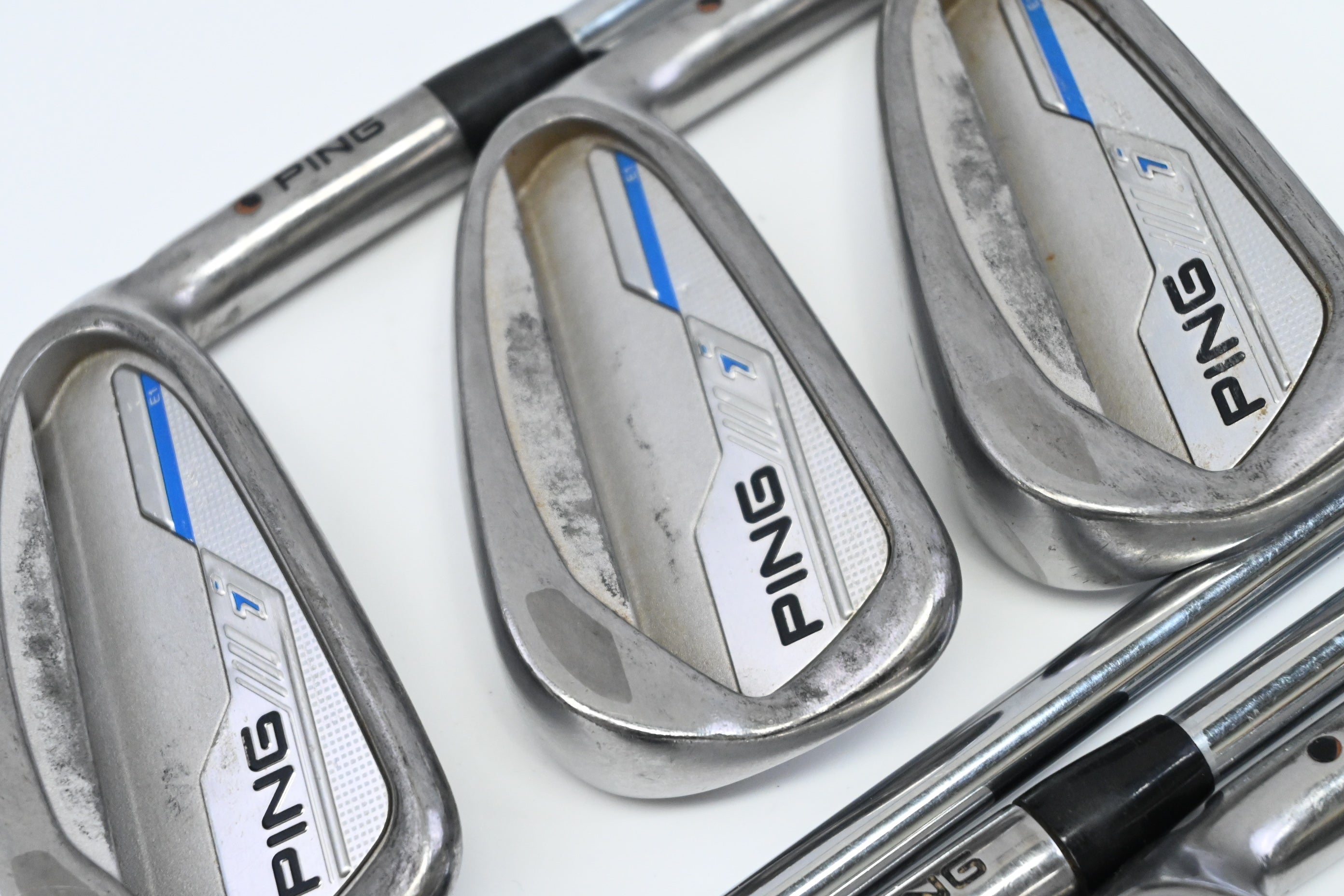 Ping i-Series E1 Irons / 4-PW / Black Dot / Regular Flex Ping CFS Distance