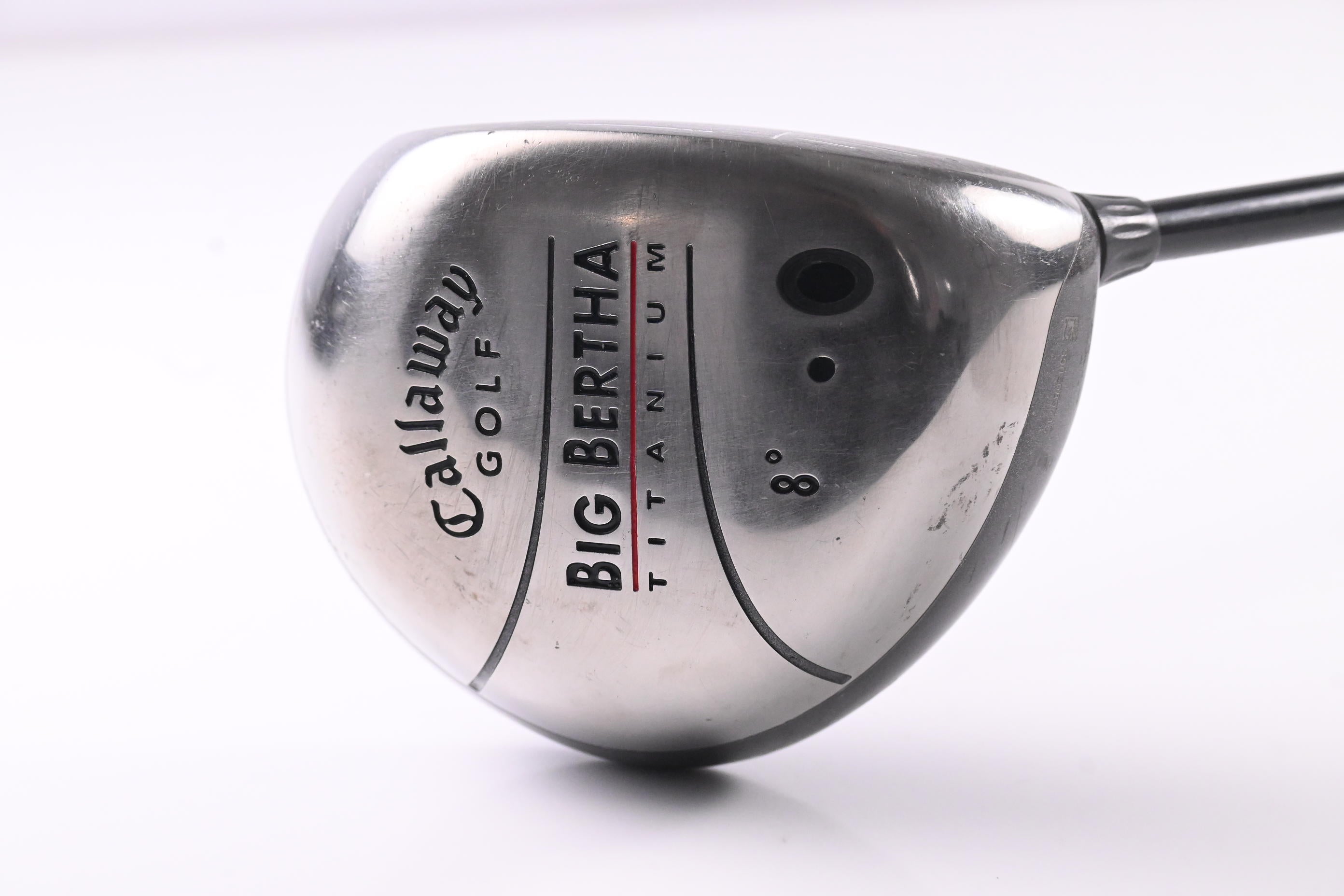Callaway Big Bertha Titanium Driver / 8 Degree / Stiff Flex Callaway RCH 65