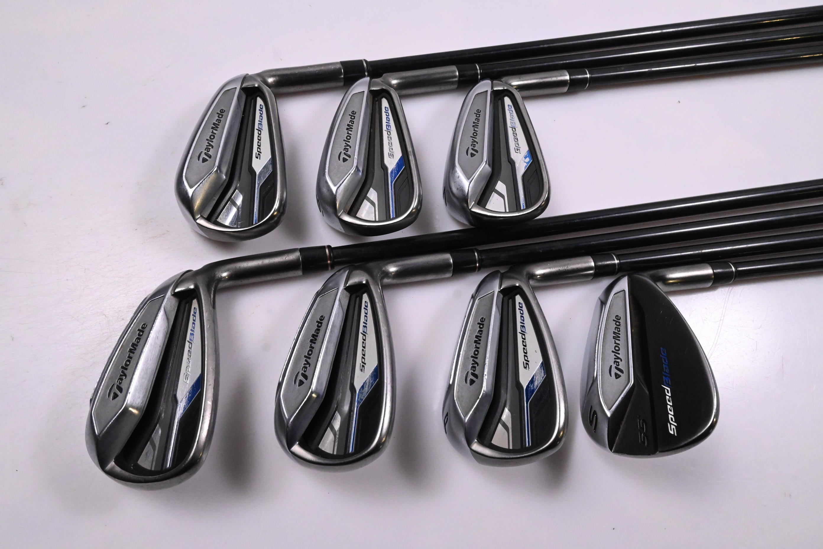 Taylormade Speedblade Irons / 5-PW-SW / regular Flex Velox T Shafts