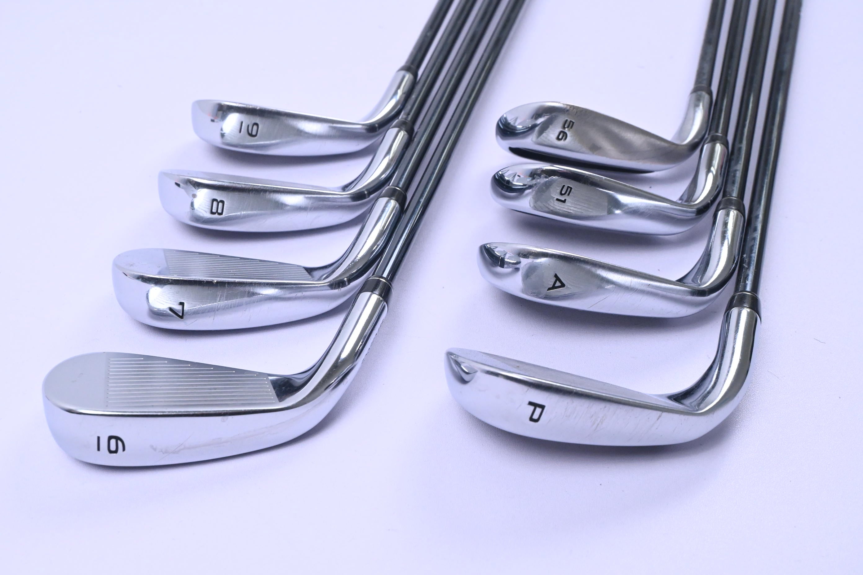 Callaway Paradym X Irons / 6-PW+AW+51+56 / Senior Flex Recoil DART 65 Shafts