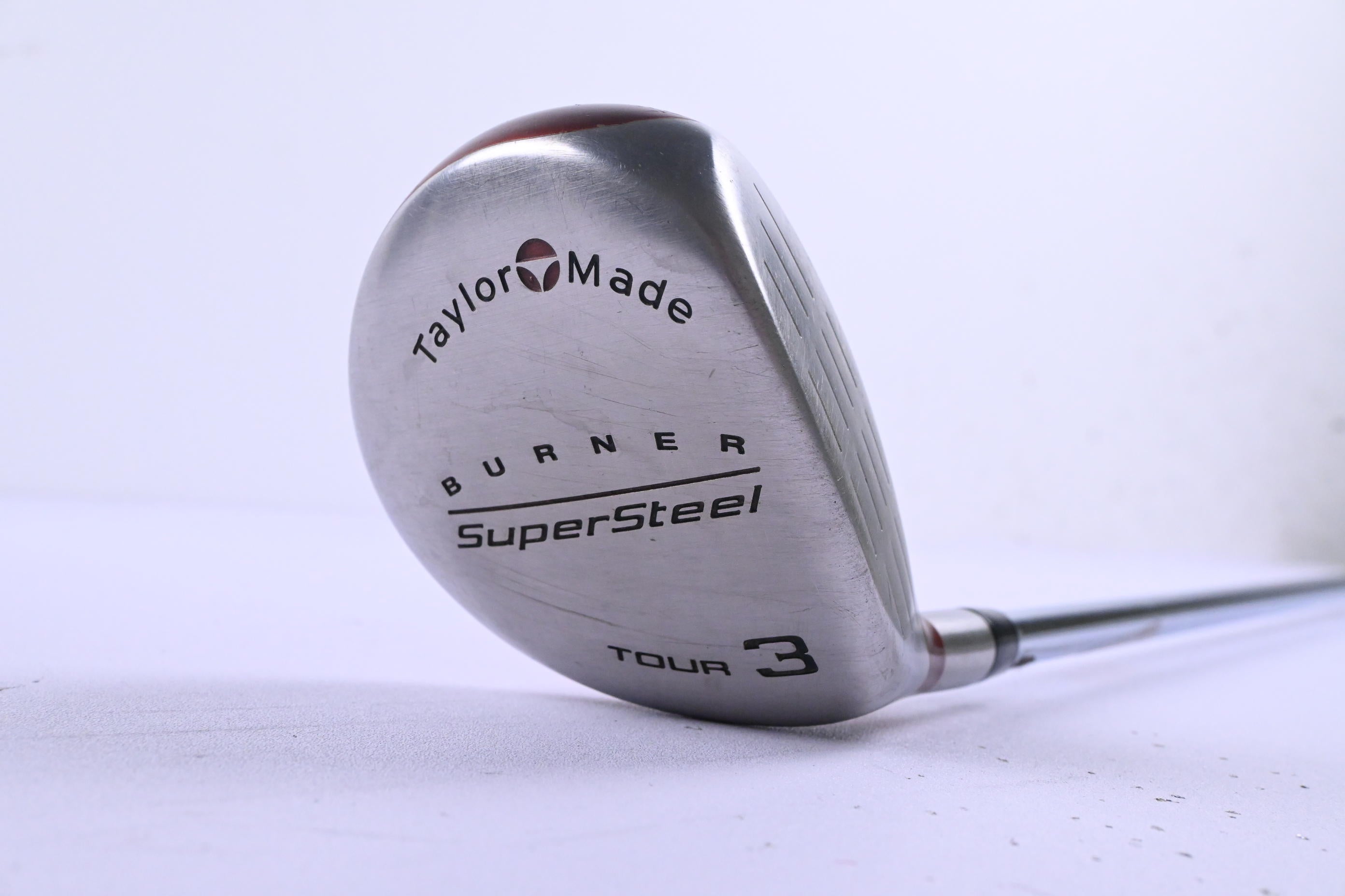 Taylormade Supersteel #3 Wood / 15 Degree / Regular Flex Rifle 80 Steel Shaft