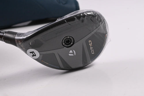 Left Hand Taylormade Qi4D #4 Hybrid / 22 Degree / Regular Flex REAX By KBS 65