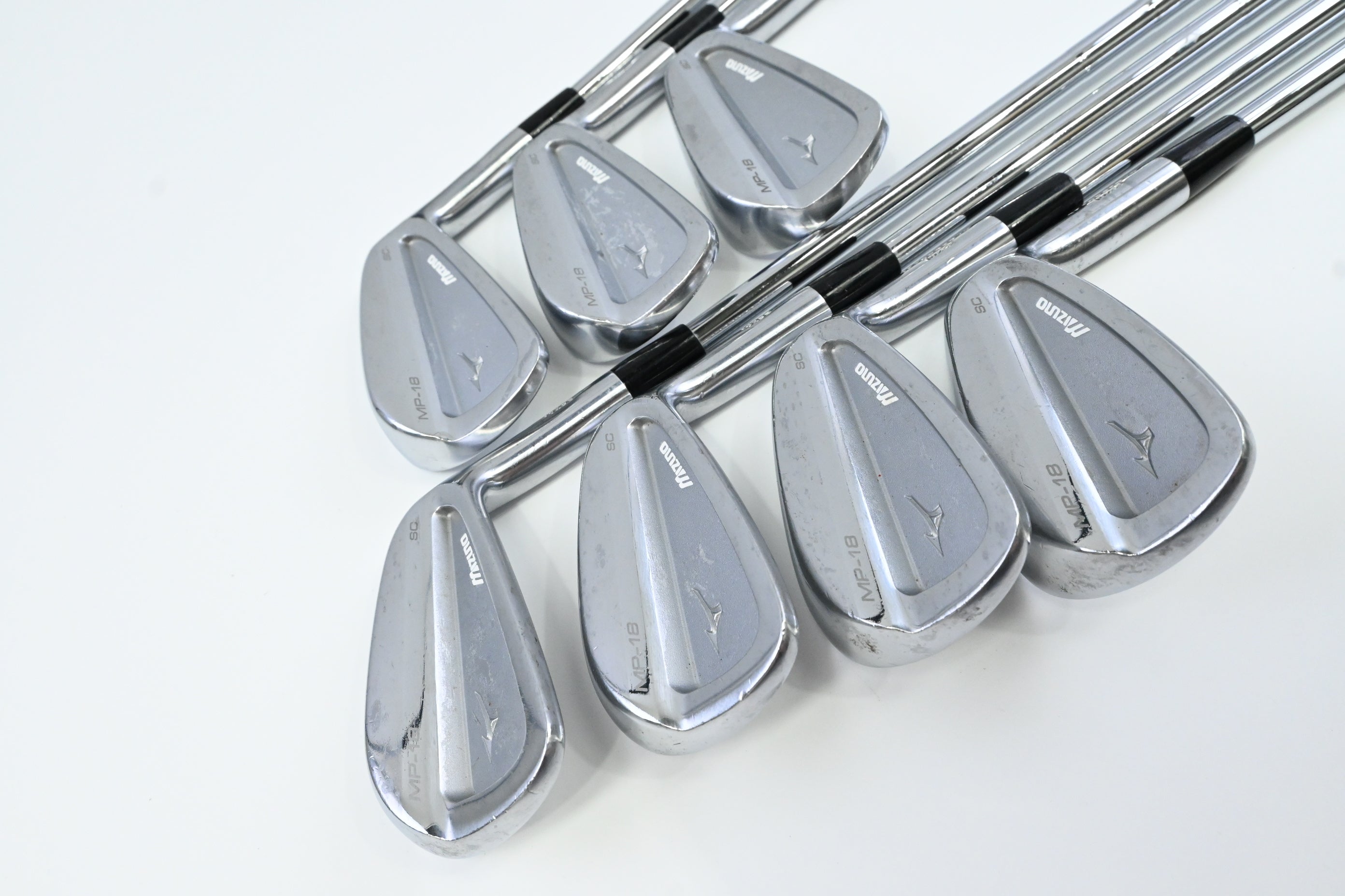 Mizuno MP-18 SC Irons / 4-PW / Stiff Flex KBS Tour Shafts