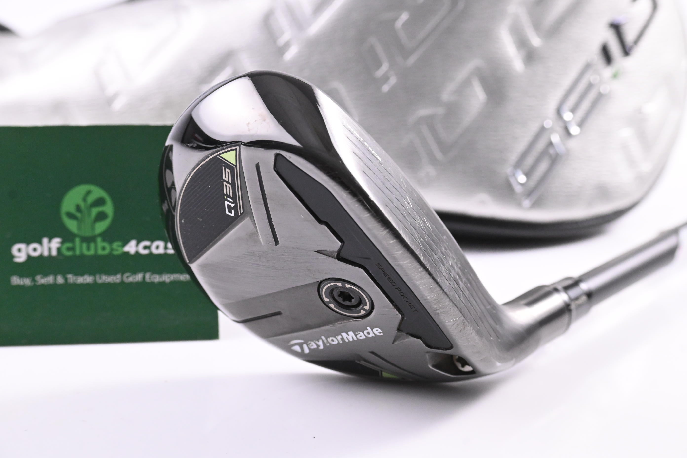 Taylormade Qi35 #4 Hybrid / 22 Degree / Regular Flex Ventus Blue 6 Shaft