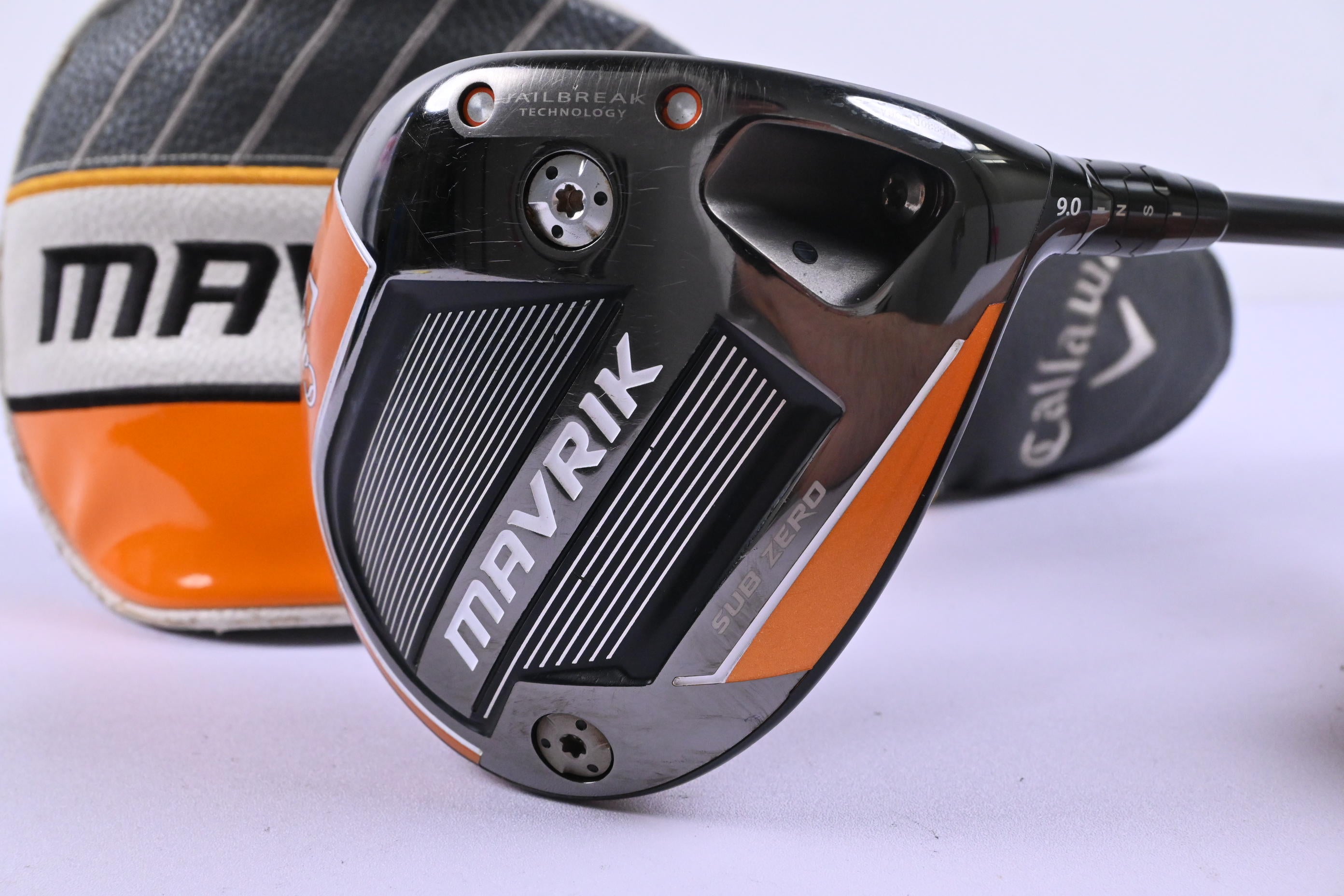 Callaway Mavrik Sub Zero Driver / 9 Degree / X-Flex Aldila Rouge White 80 MSI