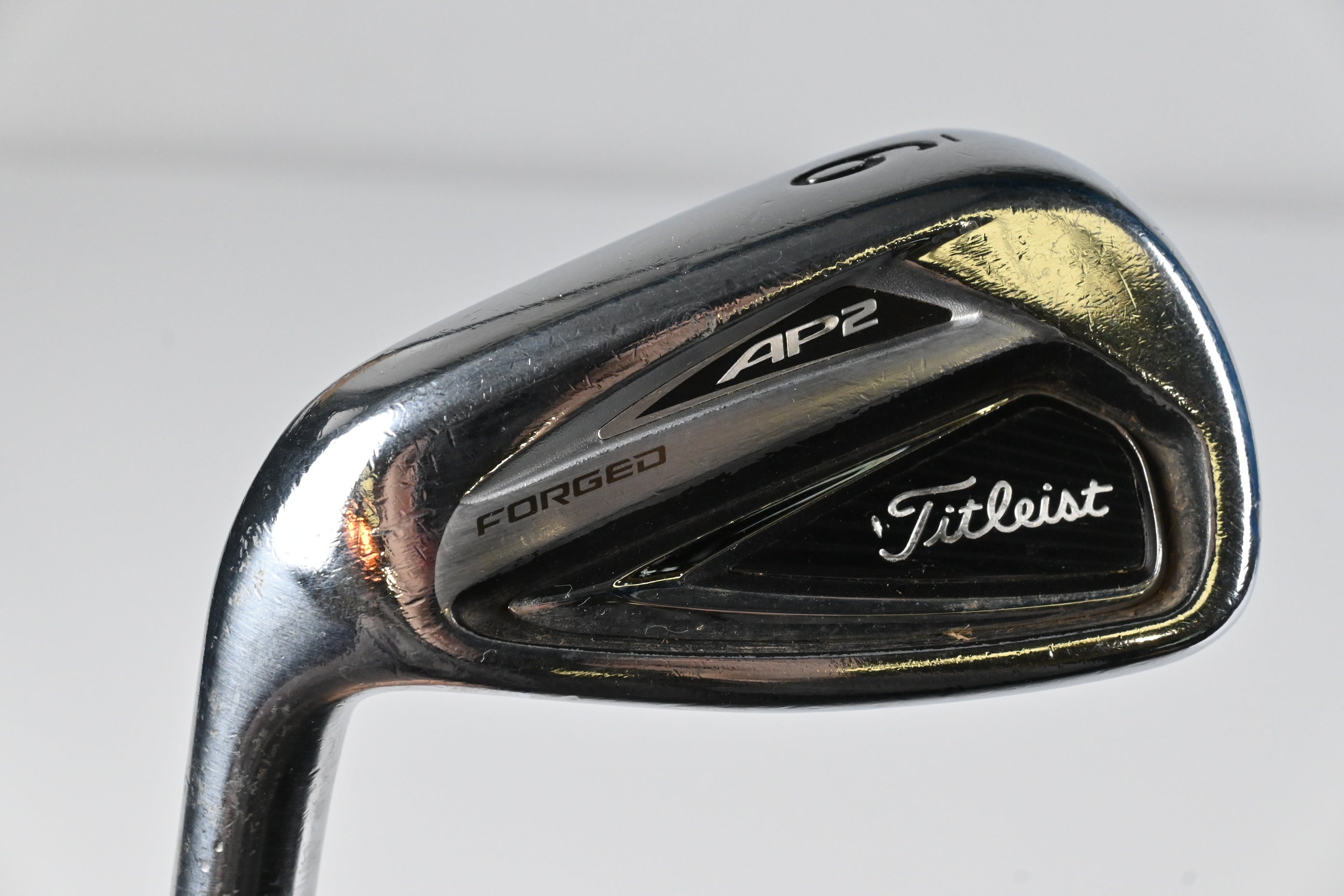 Left Hand Titleist 716 AP2 #9 Iron / Stiff Flex KBS Tour C-Taper 120 Shaft