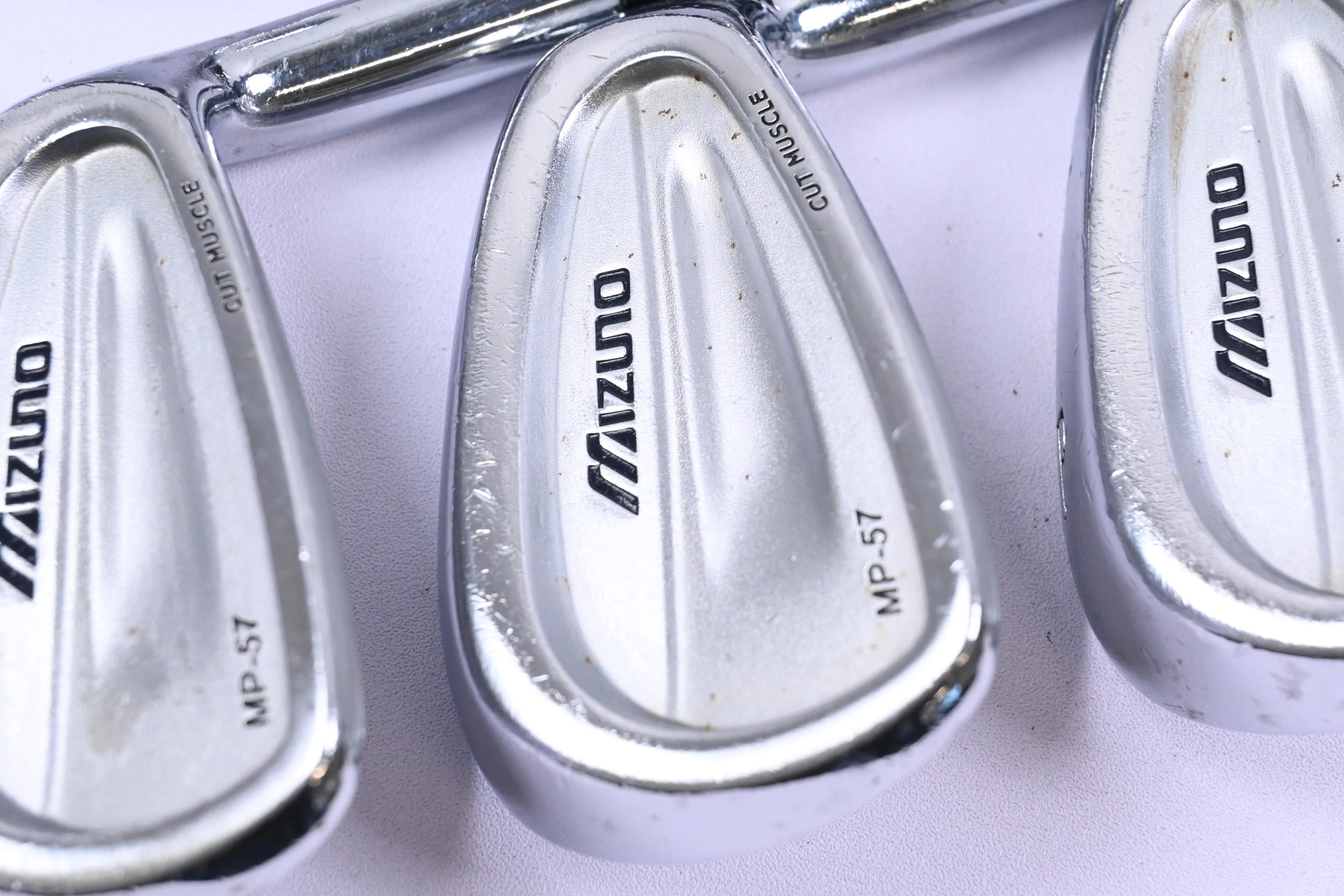 Mizuno MP-57 Irons / 5-PW / Stiff Flex Dynamic Gold S300 Shafts