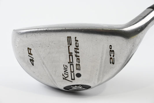 Cobra Baffler #4 Hybrid / 23 Degree / Regular Flex Aldila NV 65 Green