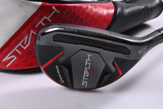 Taylormade Stealth 2 #4 Hybrid / 22 Degree / Regular Flex Fujikura Ventus TR Red