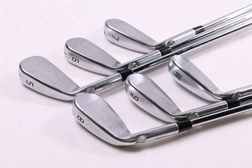 Ping i540 Irons / 5-PW / Orange Dot / Stiff Flex Ping AWT 3.0 Shafts