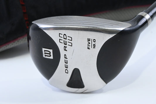 Wilson Deep Red II #5 Wood / 18 Degree / Regular Flex Wilson ProLite Shaft