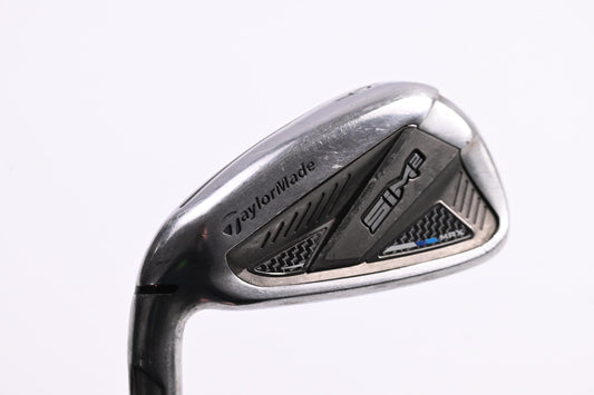 Left Hand Taylormade SIM2 Max #6 Iron / Stiff Flex KBS Max MT 85 Shaft