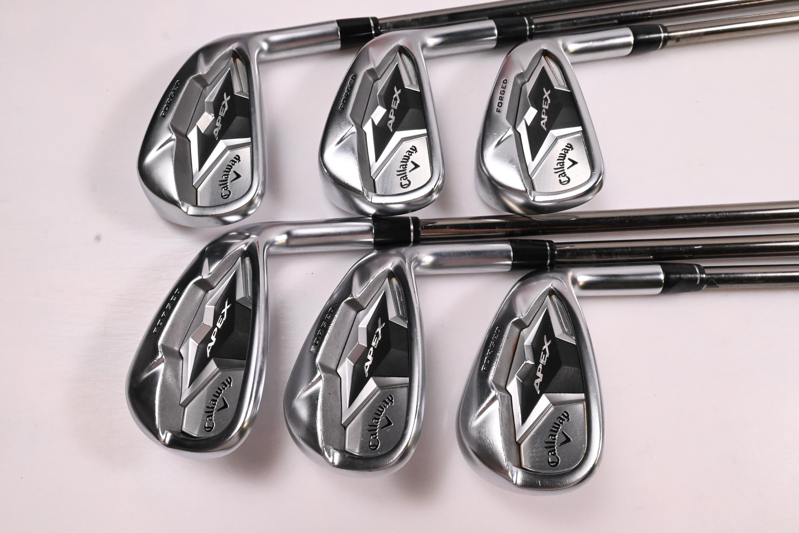 Callaway Apex 19 Irons / 5-PW / Regular Flex UST Recoil ESX460 Shafts