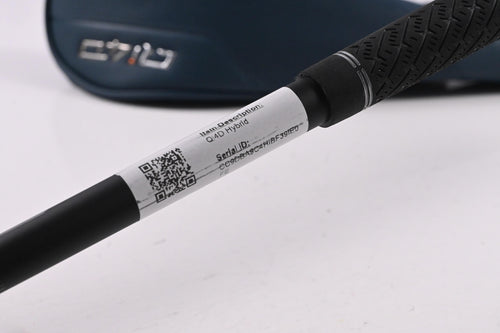 Left Hand Taylormade Qi4D #4 Hybrid / 22 Degree / Regular Flex REAX By KBS 65