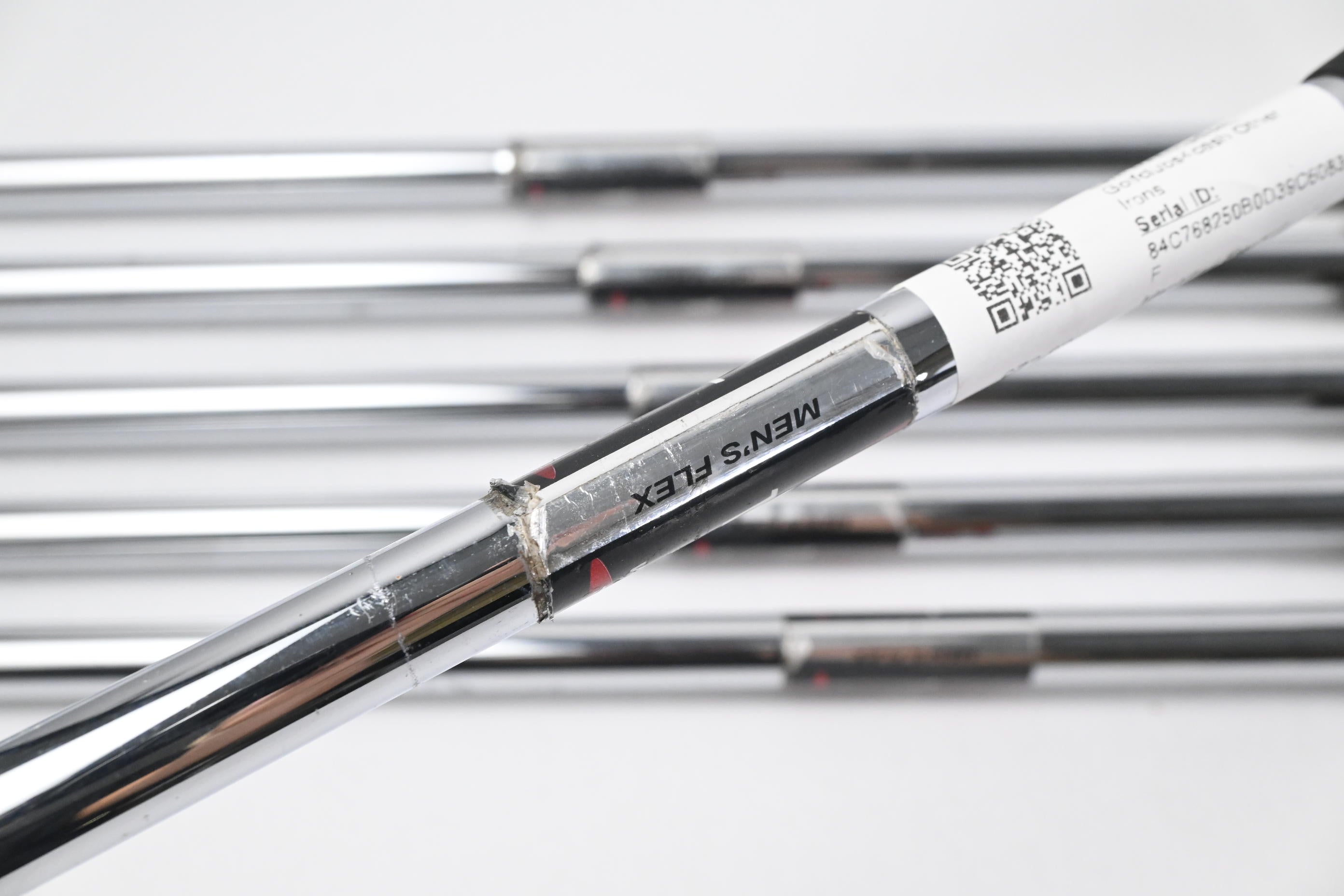 Wilson Deep Red Irons / 5-PW / Regular Flex Wilson Wide Tip Shafts