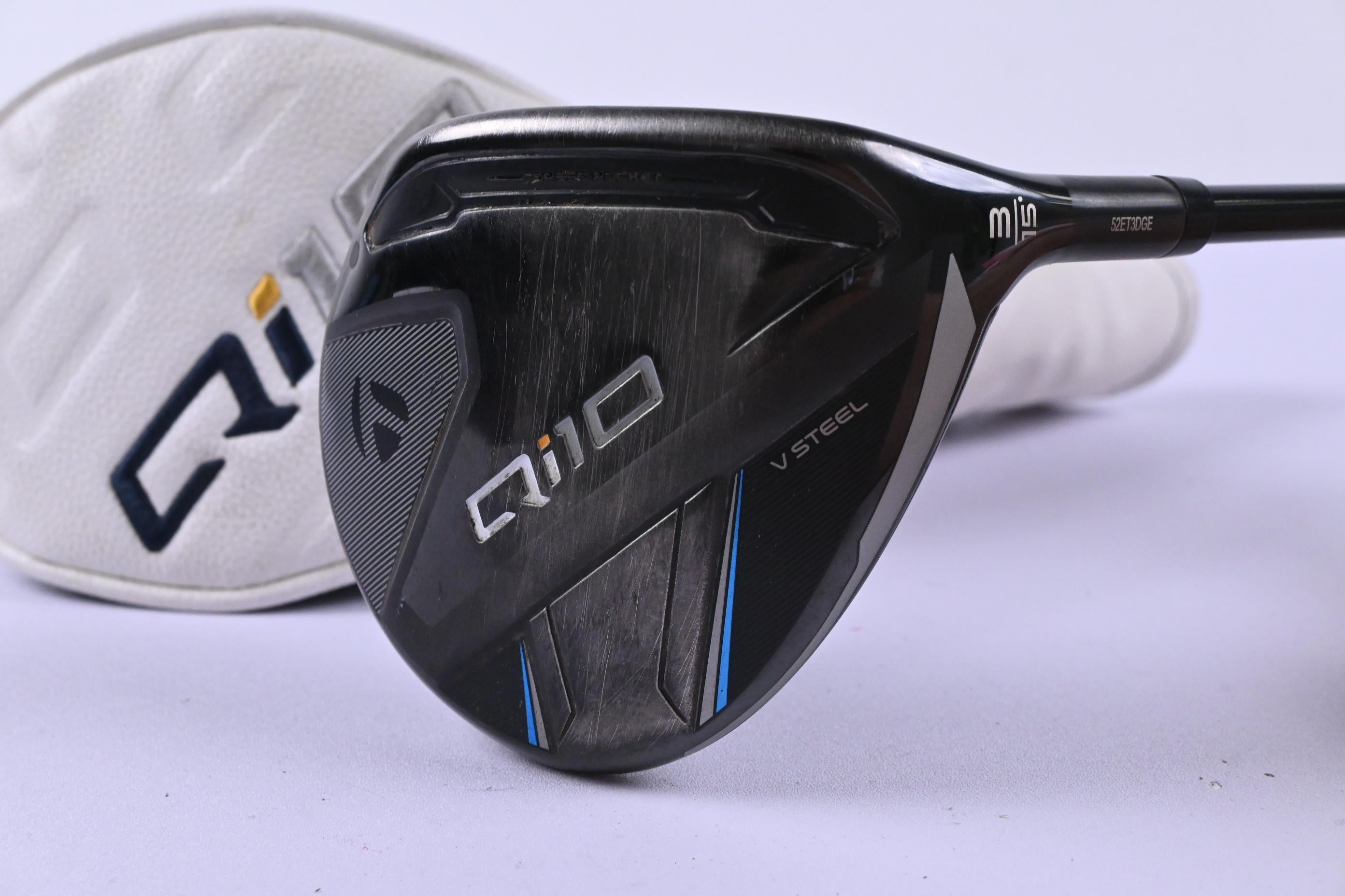 Taylormade Qi10 #3 Wood / 15 Degree / Stiff Flex Fujikura Ventus TR Blue 6 Shaft