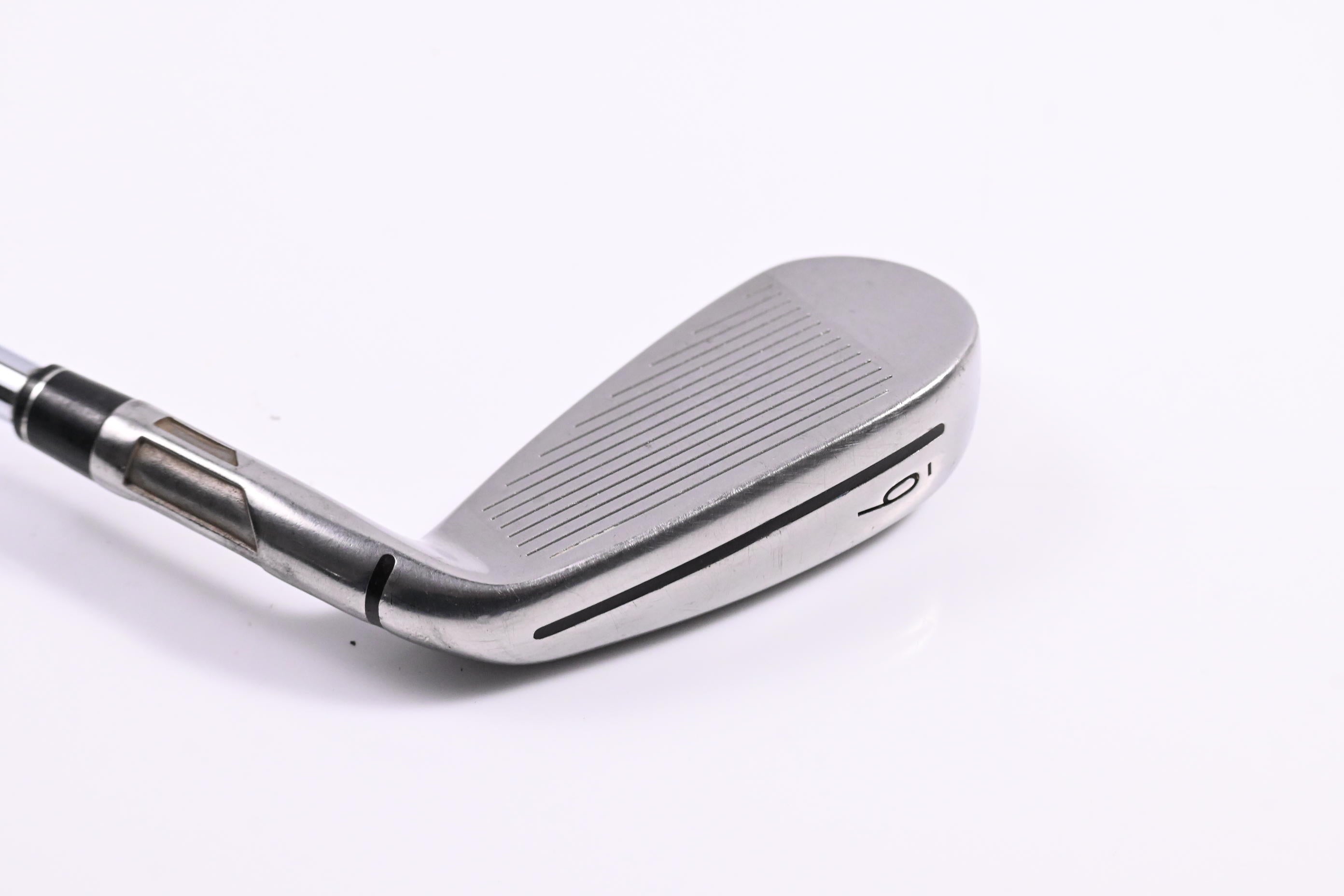 Left Hand Taylormade SIM2 Max #6 Iron / Stiff Flex KBS Max MT 85 Shaft