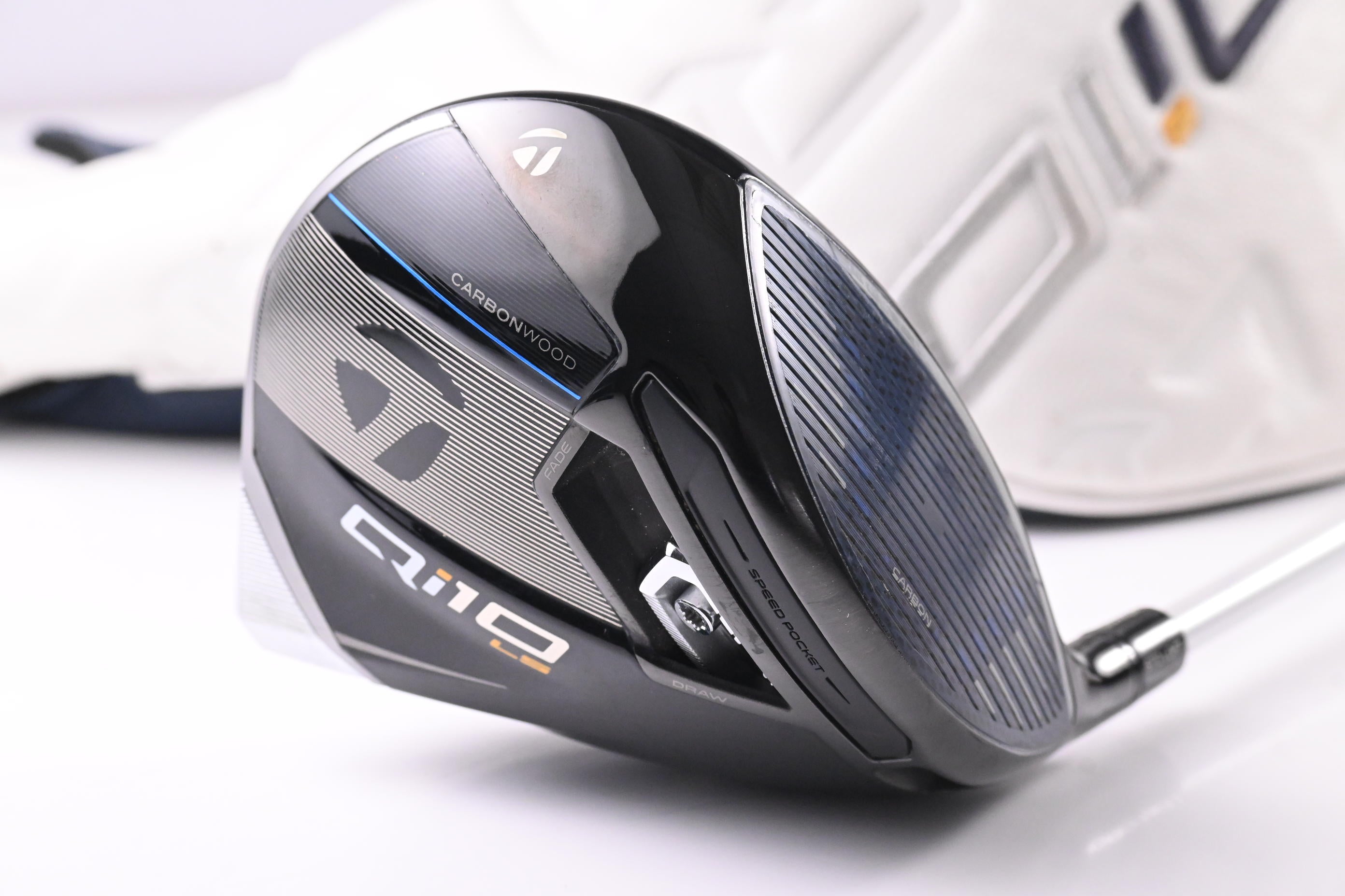 Taylormade Qi10 LS Driver / 10.5 Degree / Stiff Flex Aldila Rogue White 70 Shaft