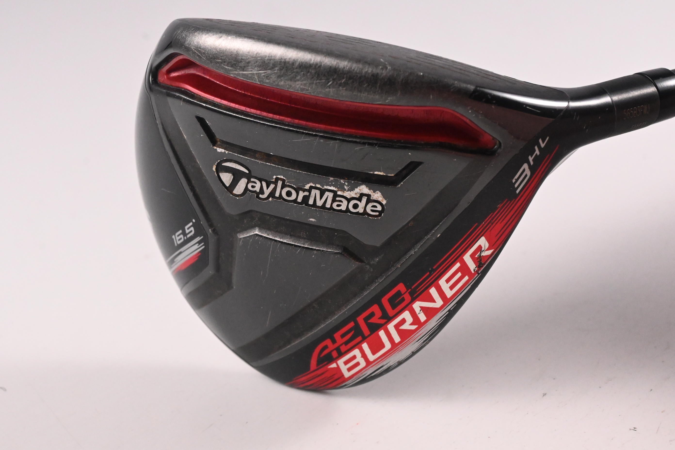 Taylormade Aeroburner Black #3 Wood / 16.5 Degree / Stiff Flex Speed Rul-Z 60